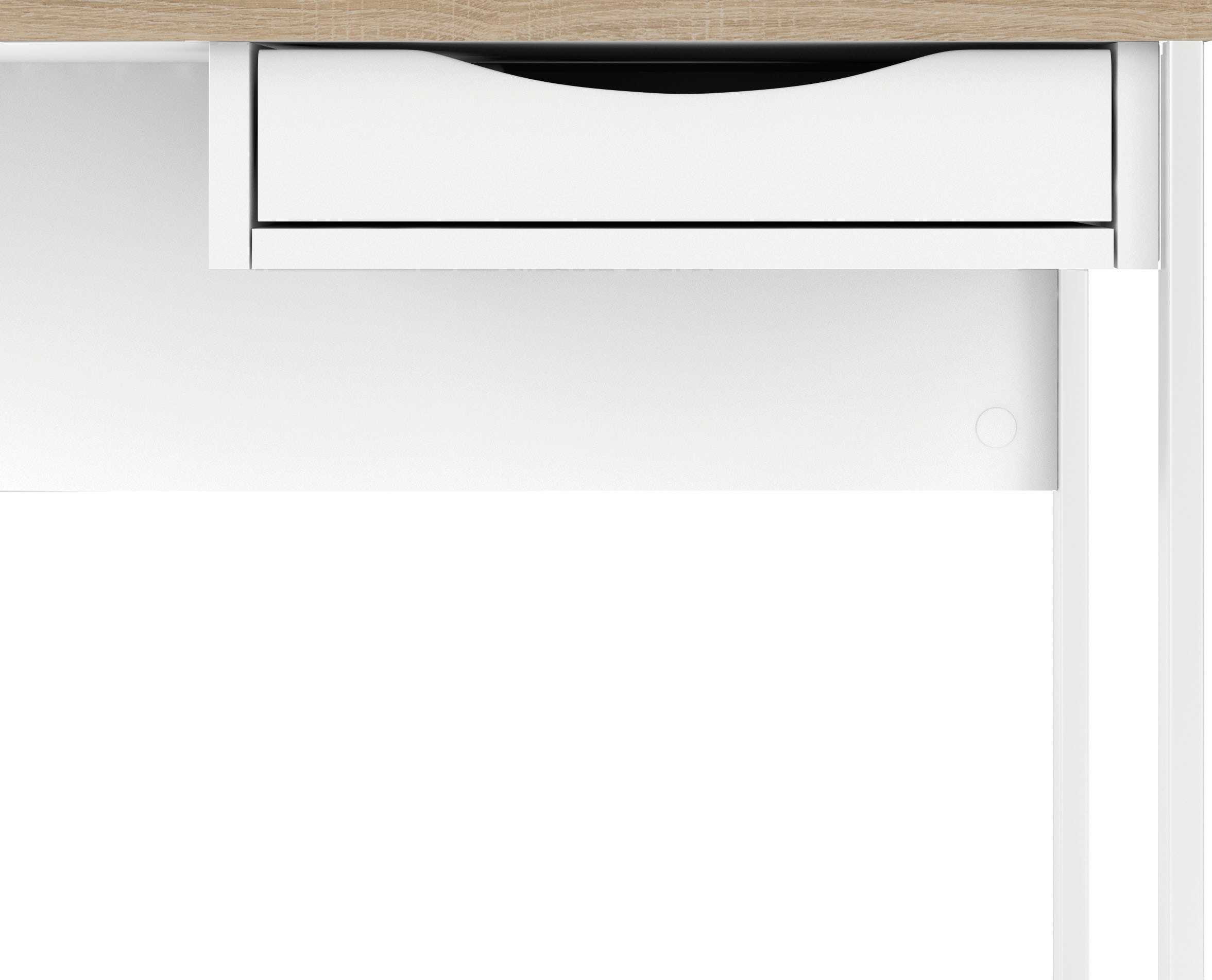INOSIGN Schreibtisch »Plus«, mit vielen Stauraummöglichkeiten, zeitloses Design