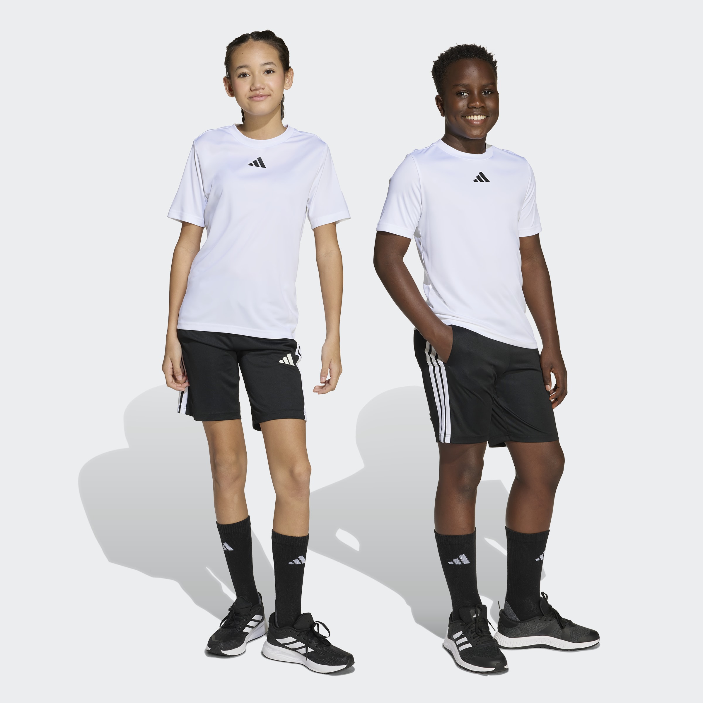 adidas Sportswear Trainingsanzug "TRAIN ESSENTIALS 3-STREIFEN KIDS -SET" 2 Stk.