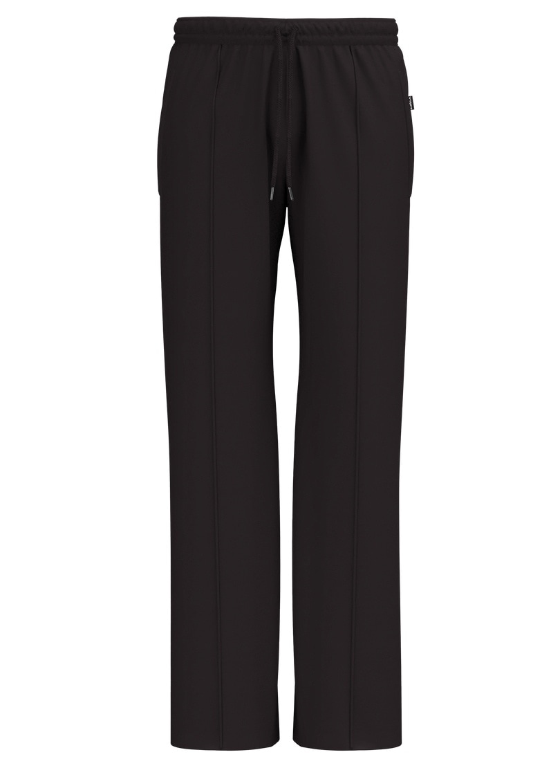 Trigema Jerseyhose »TRIGEMA Freizeithose mit weitem Bein und Elastikbund«