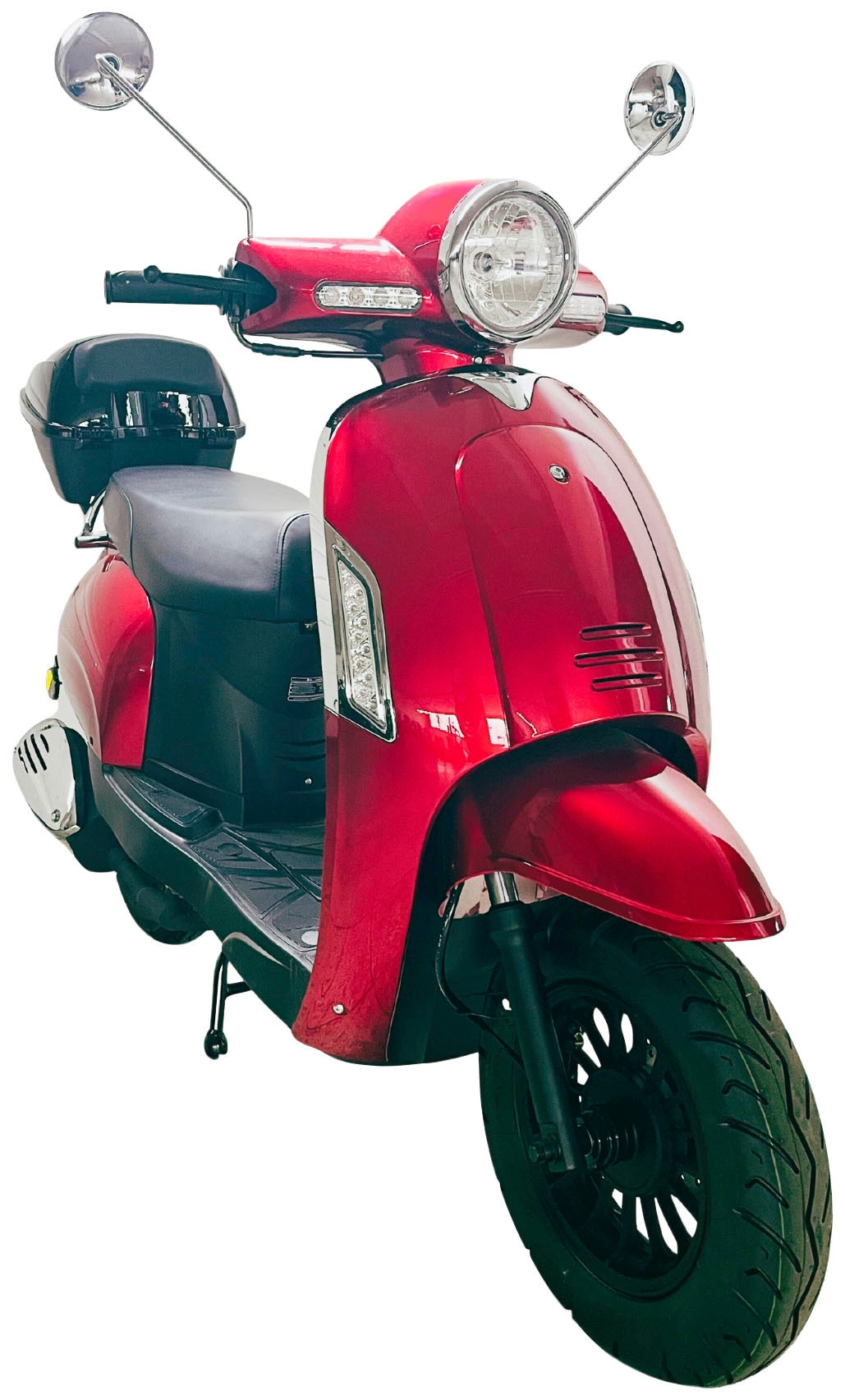 GT UNION Motorroller »Massimo«, 50 PS, Raten Euro 5, mit cm³, Topcase km/h, auf | 3 BAUR 45 (Set)