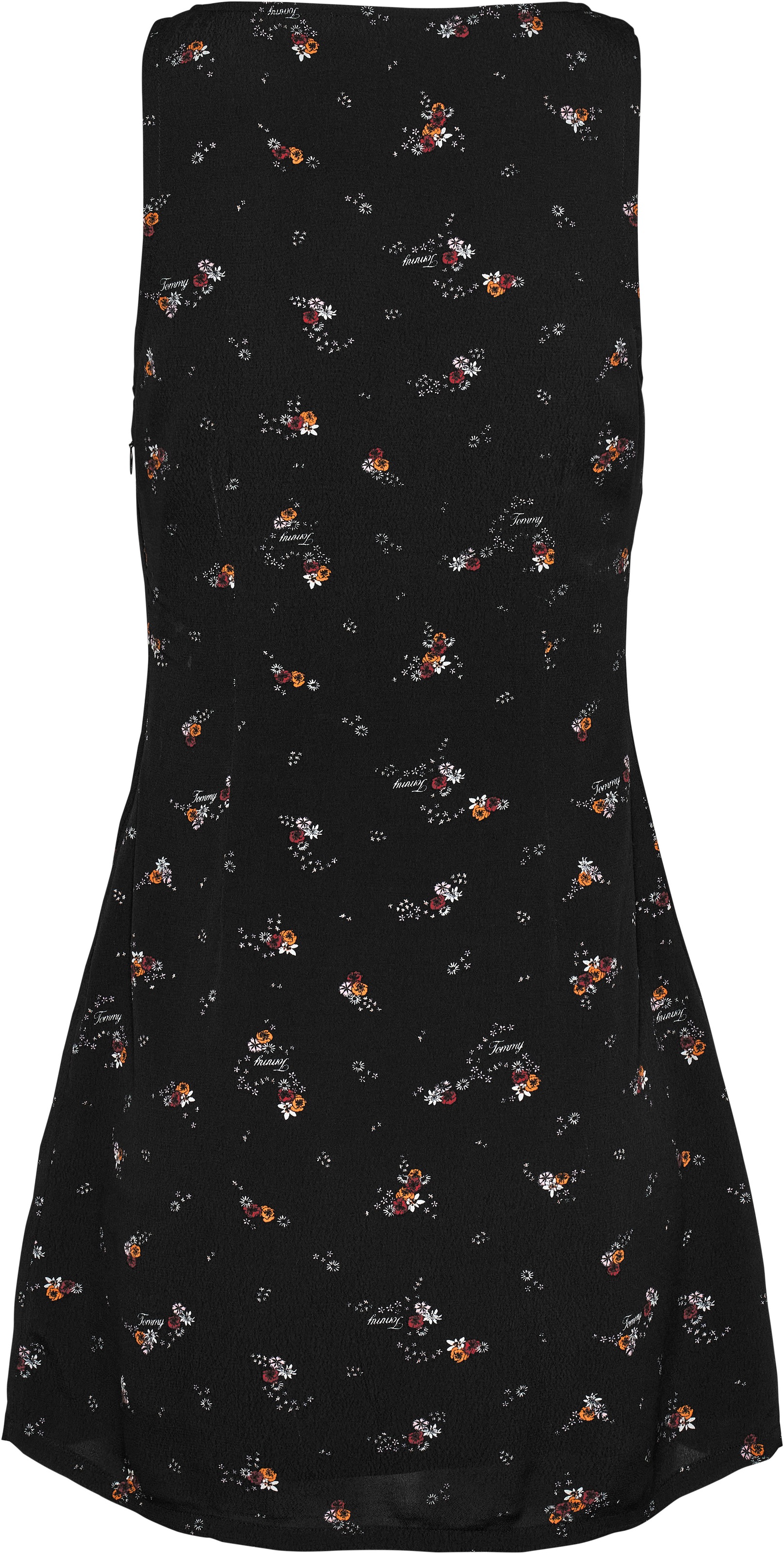 Tommy Jeans Blusenkleid »TJW BLACK FLORAL RACER DRESS«, mit Blumenprint, modische Racer Form
