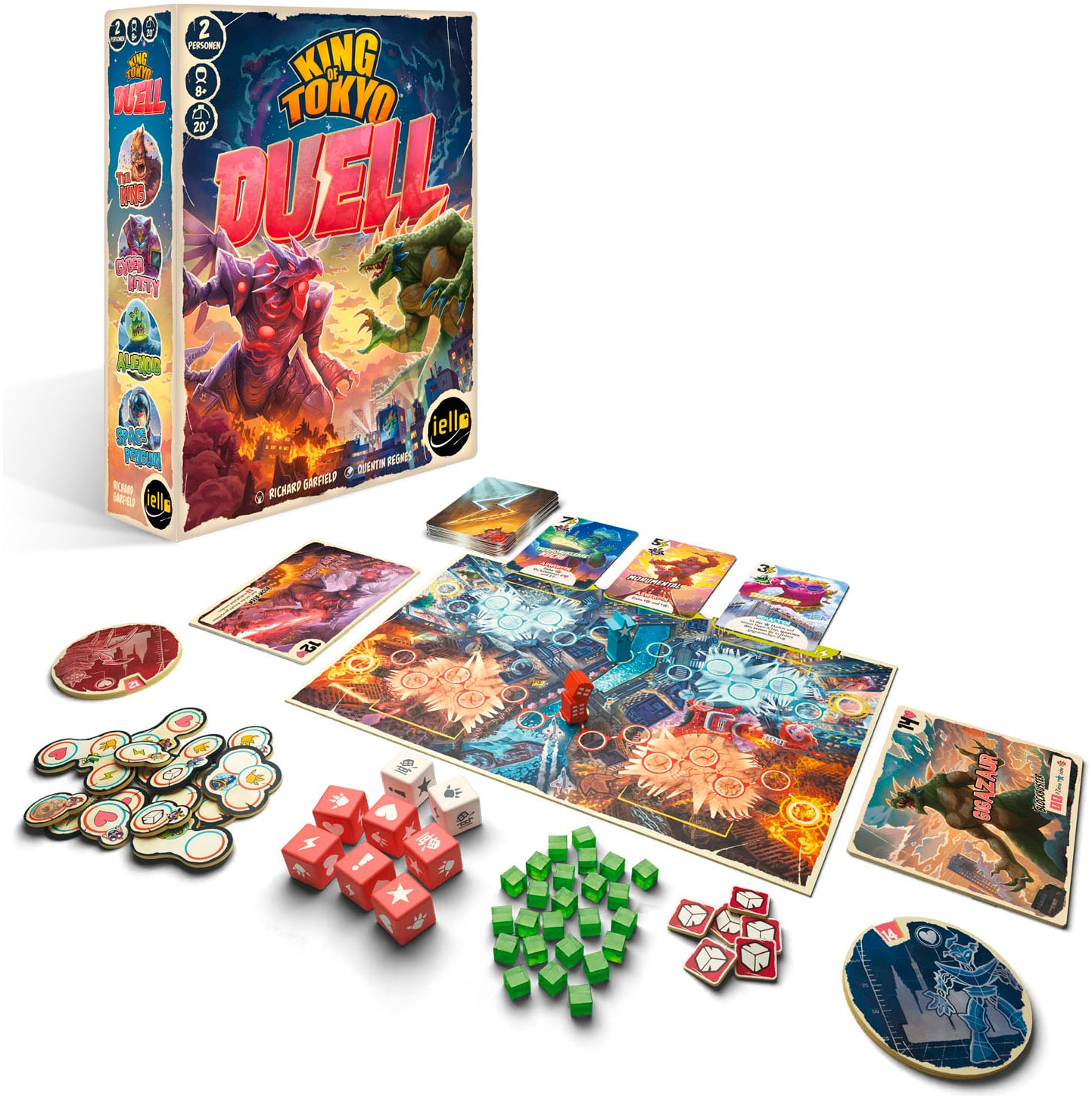 iello Spiel »King of Tokyo - Duell«