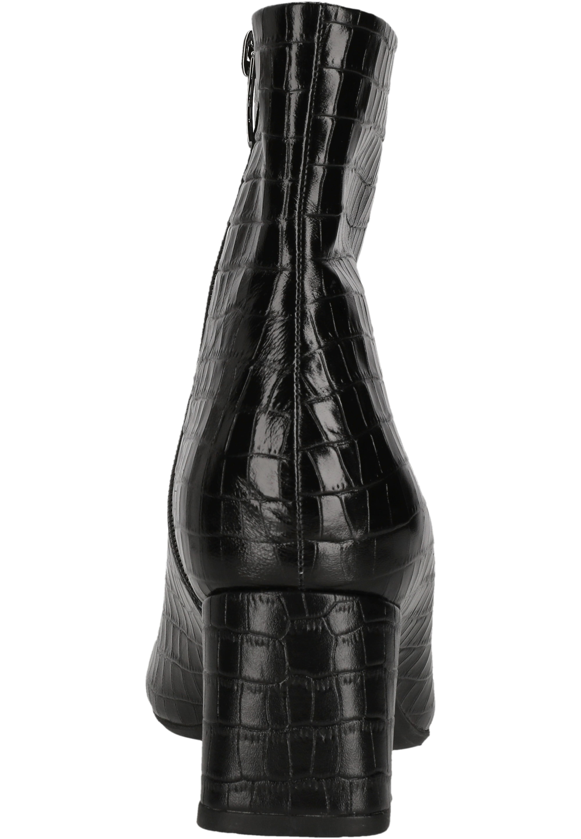 Clarks Stiefelette »Fernie Zip«  mit Reptilien-Optik