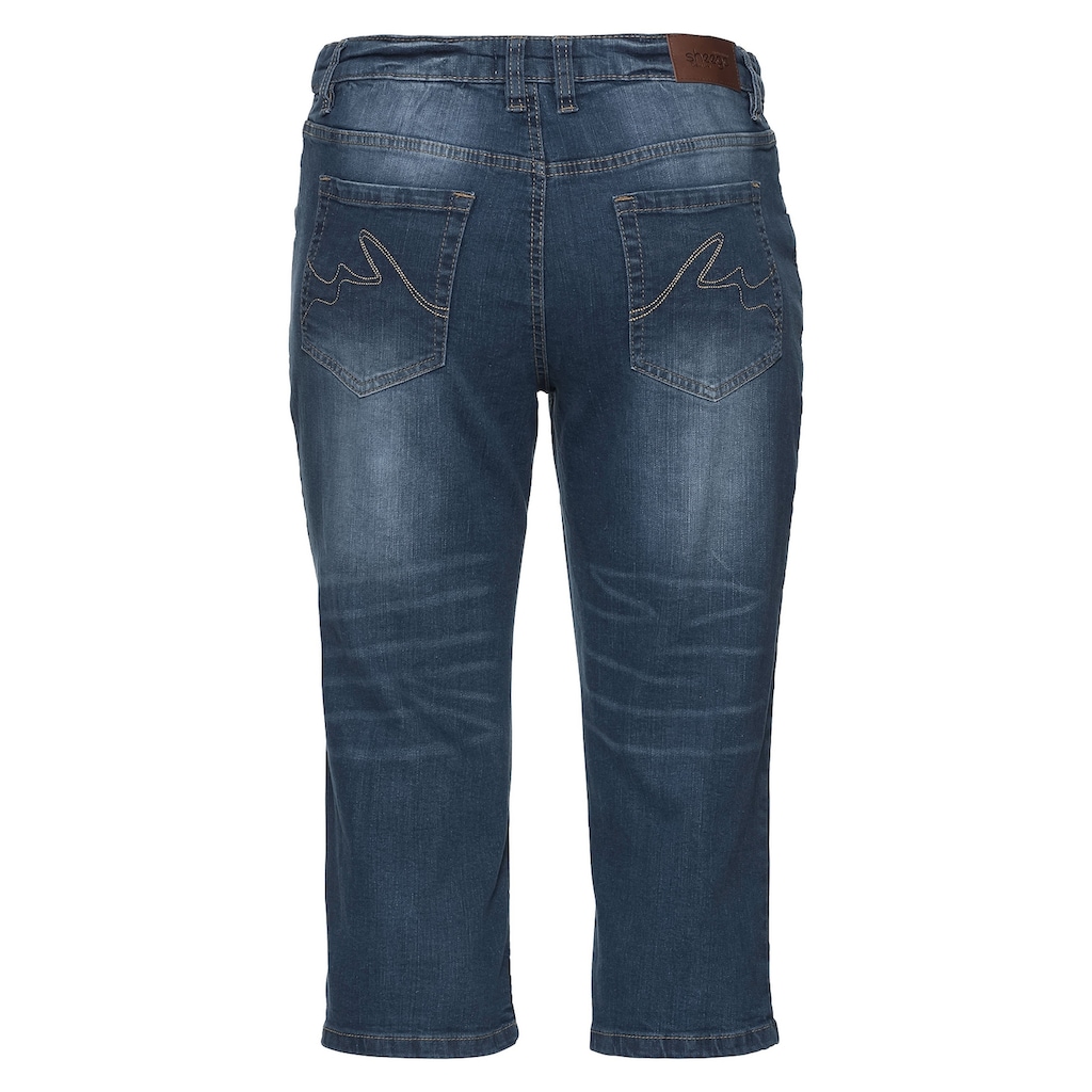 Sheego 3/4-Jeans »Große Größen«