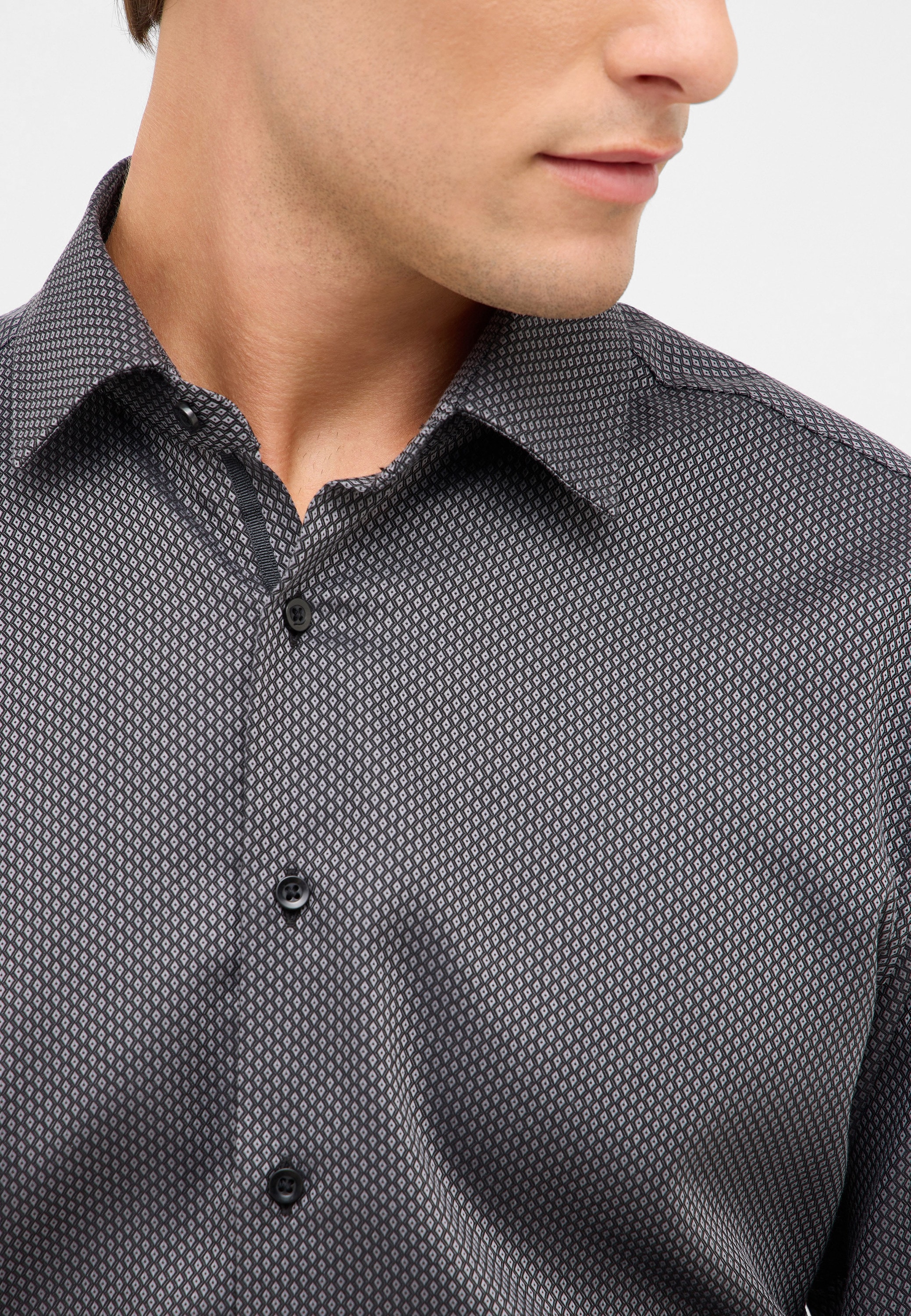Eterna Langarmhemd »SLIM FIT«, NON IRON (bügelfrei)