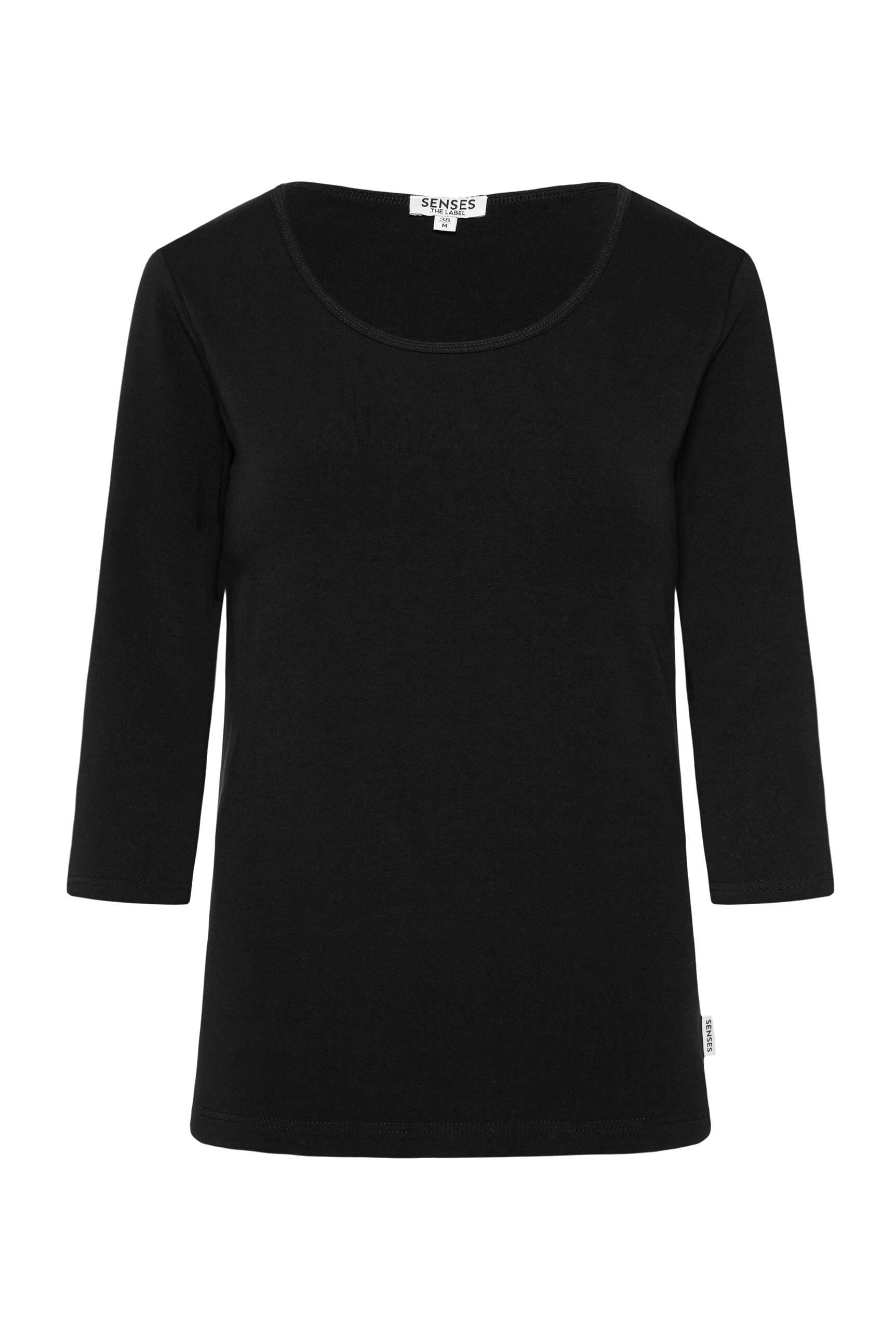 SENSES.THE LABEL Rundhalsshirt, mit Baumwolle