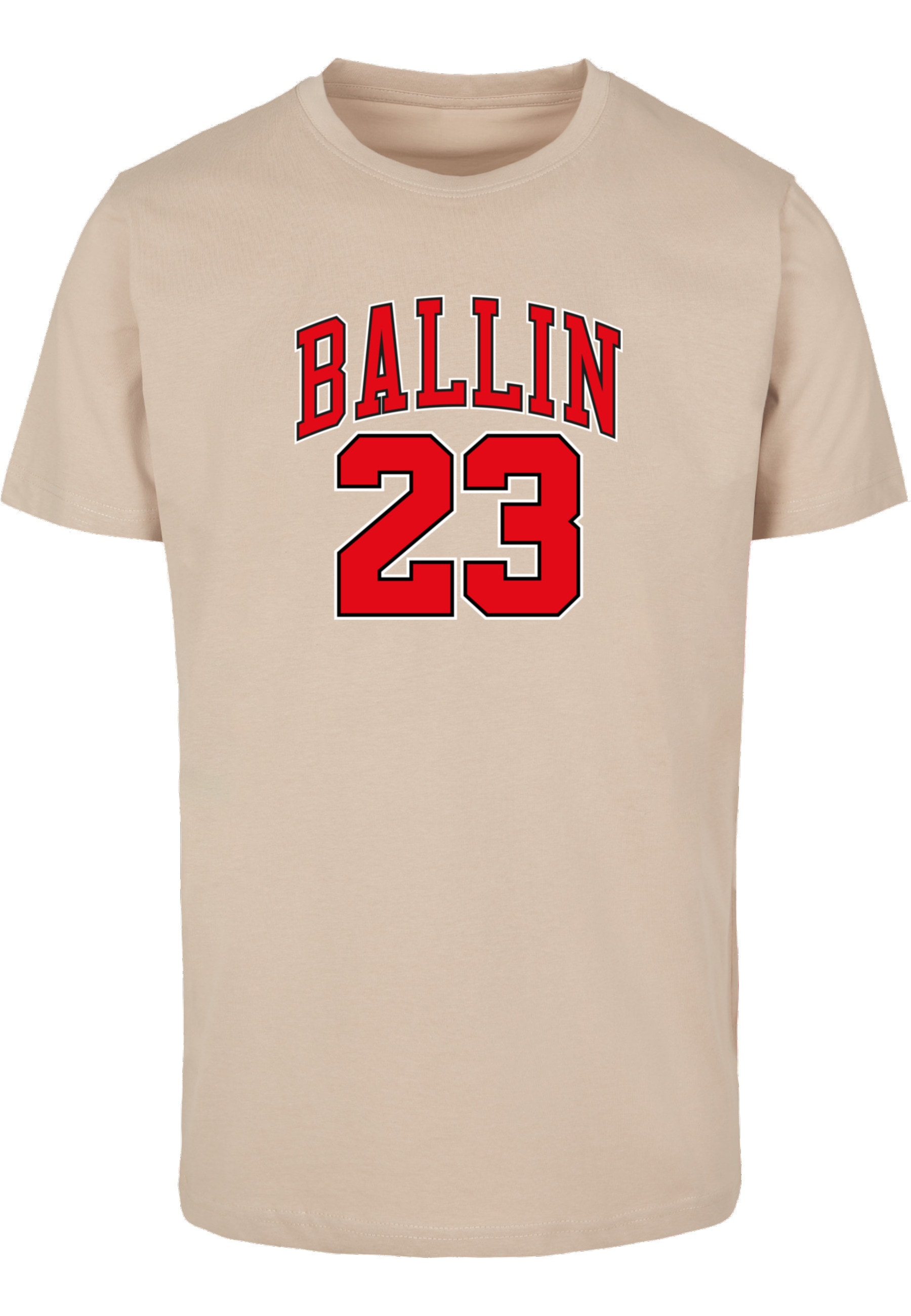 MisterTee Kurzarmshirt "MisterTee Herren Ballin 23 Tee" 1