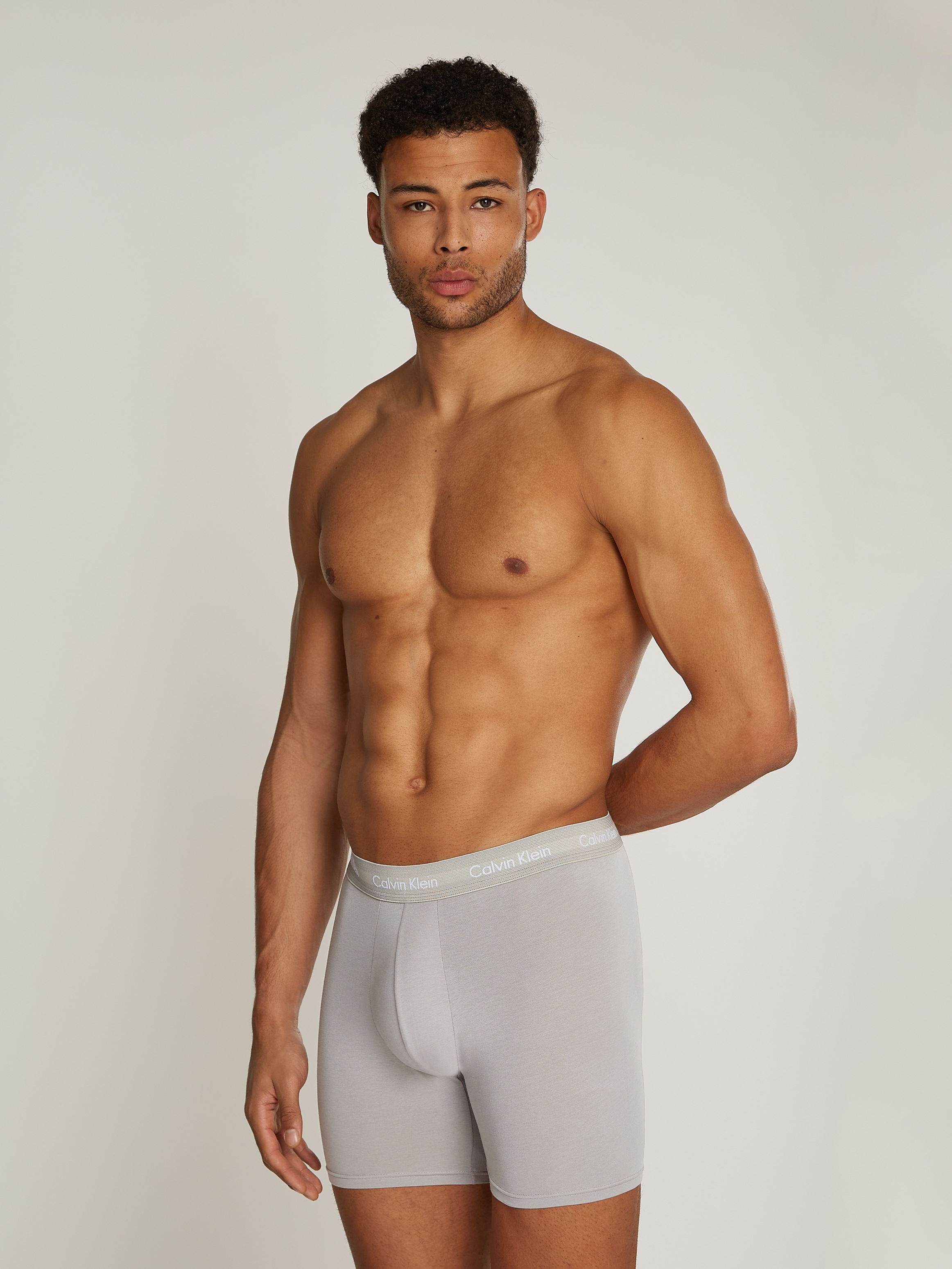 Calvin Klein Underwear Boxer »CK lg Boxer«, (Packung, 3 St.), mit längerem Bein