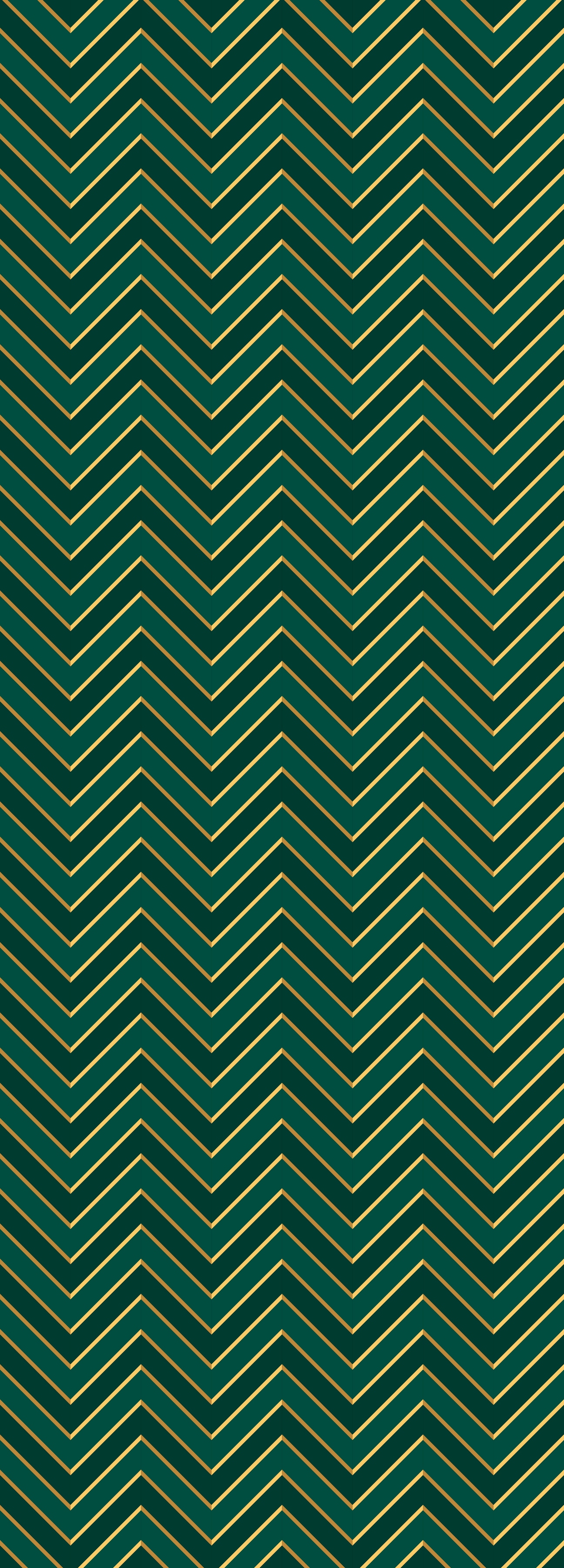 QUEENCE Vinyltapete "Oyama", B/L: 0,9mm x 2,5mm, Rollen:, grün, Tapeten, 90x250cm, selbstklebend, kinderleichte Anbringung,, Sticker