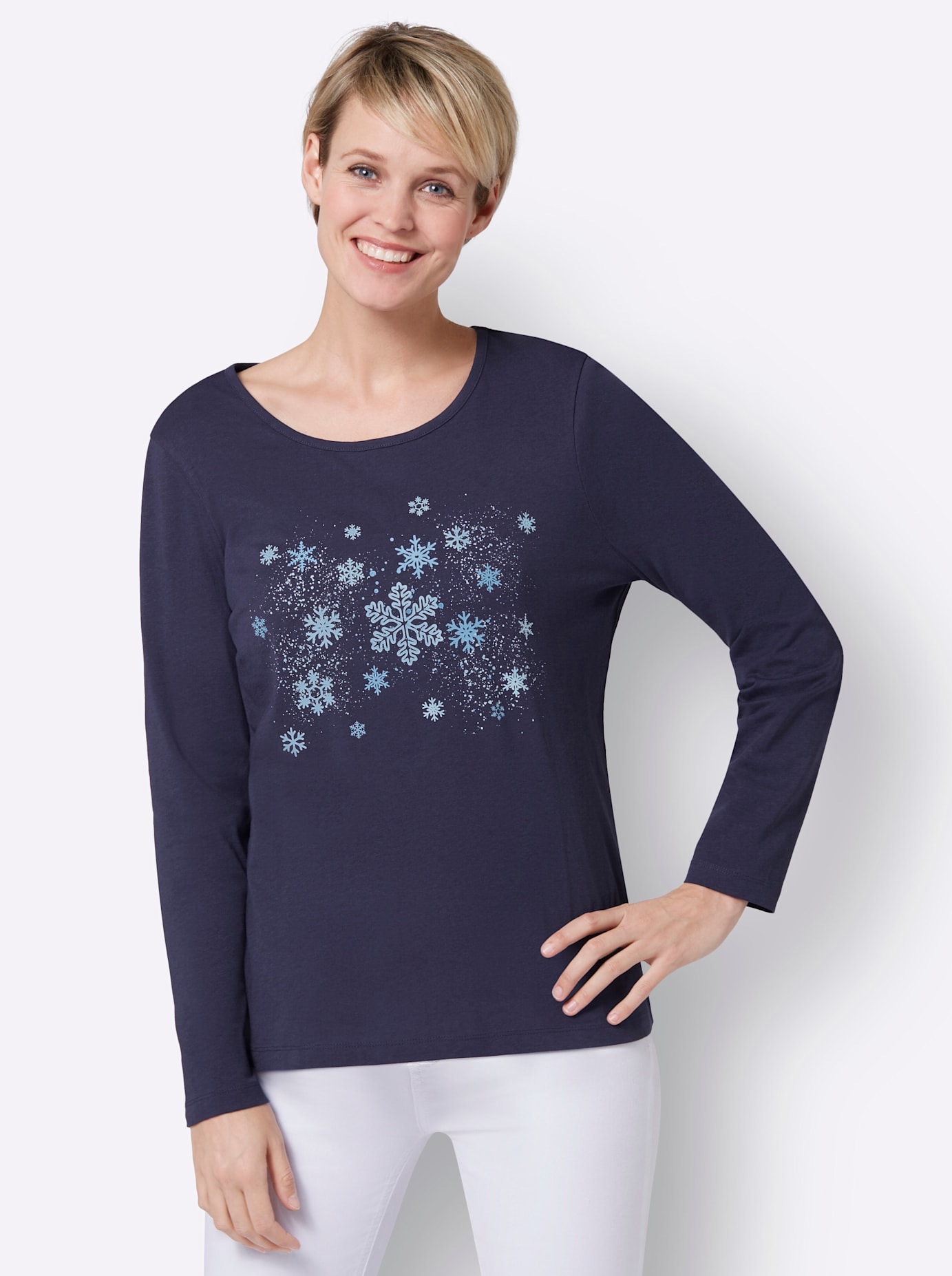 Classic Basics Langarmshirt "Shirt" 1 Stk. tlg. günstig online kaufen