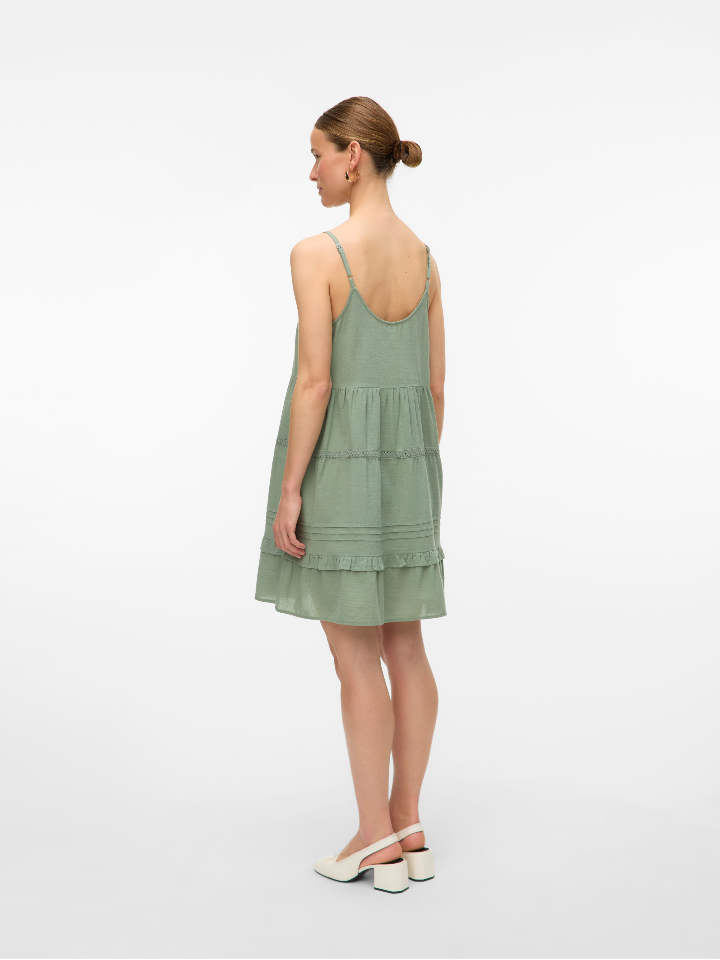 Vero Moda Trägerkleid »VMPRETTY SHORT SINGLET DRESS WVN GA NOOS«