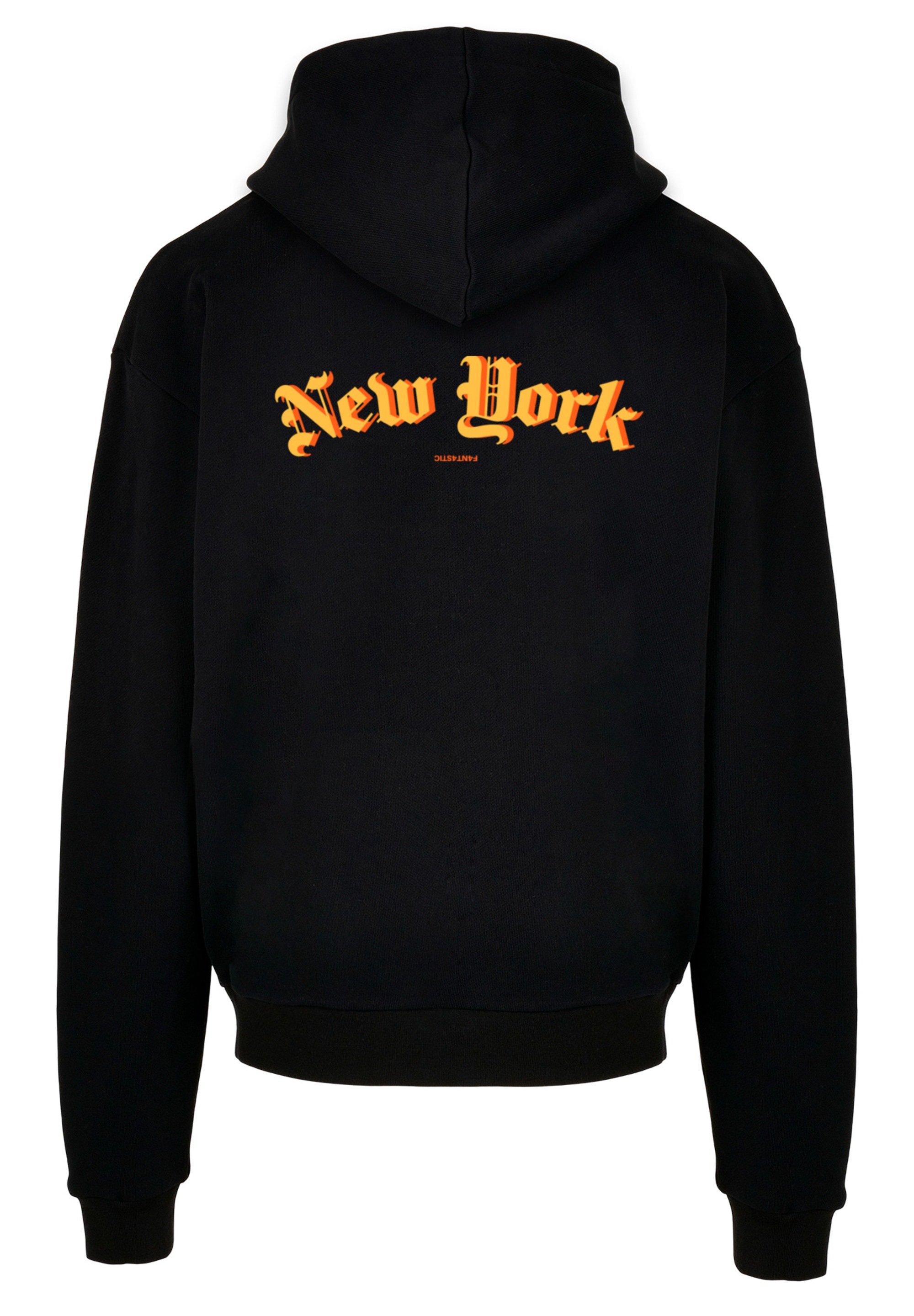 F4NT4STIC Kapuzenpullover »New York Orange OVERSIZE HOODIE«, Print