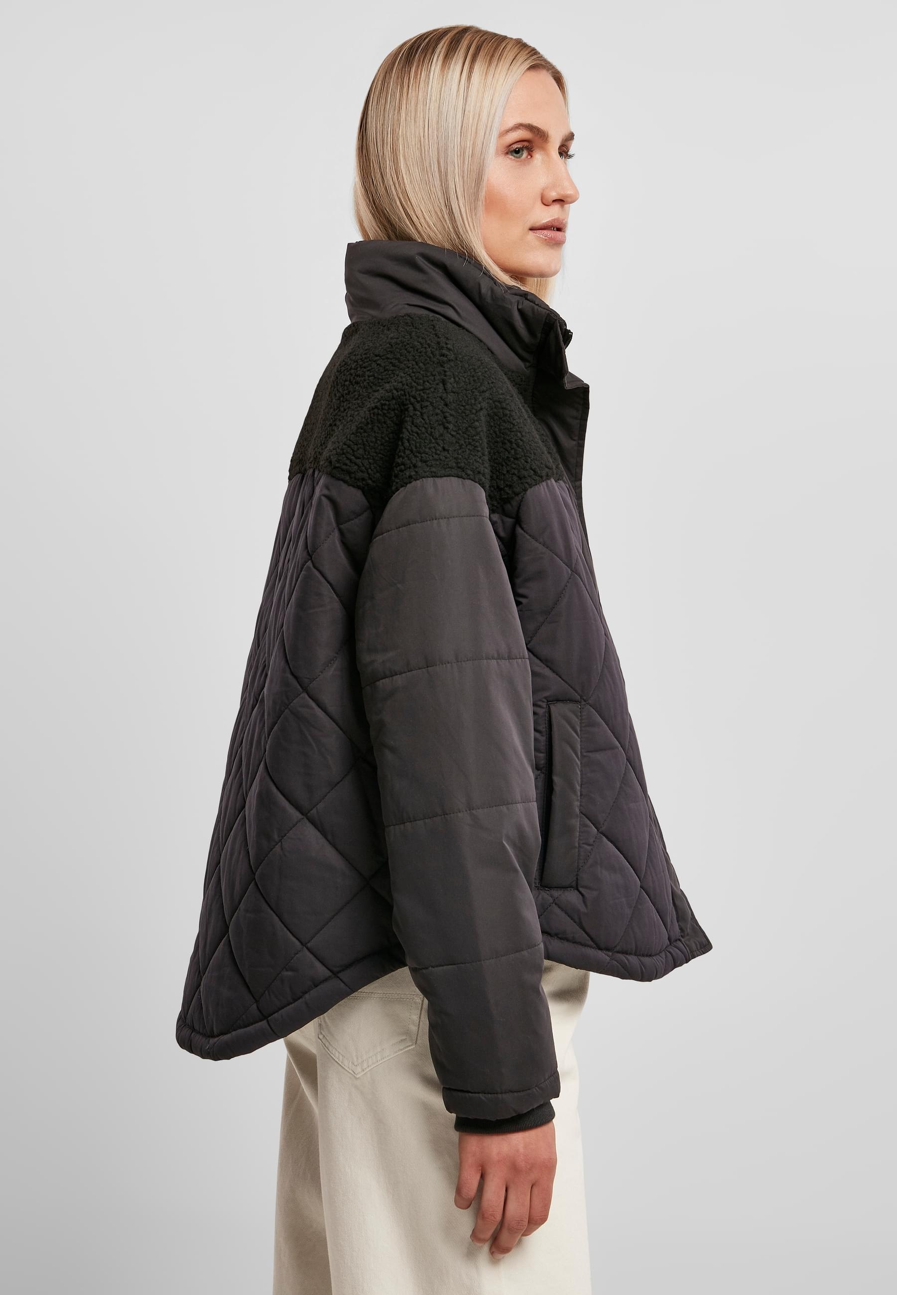 URBAN CLASSICS Winterjacke »Urban Classics Damen«, (1 St.), ohne Kapuze