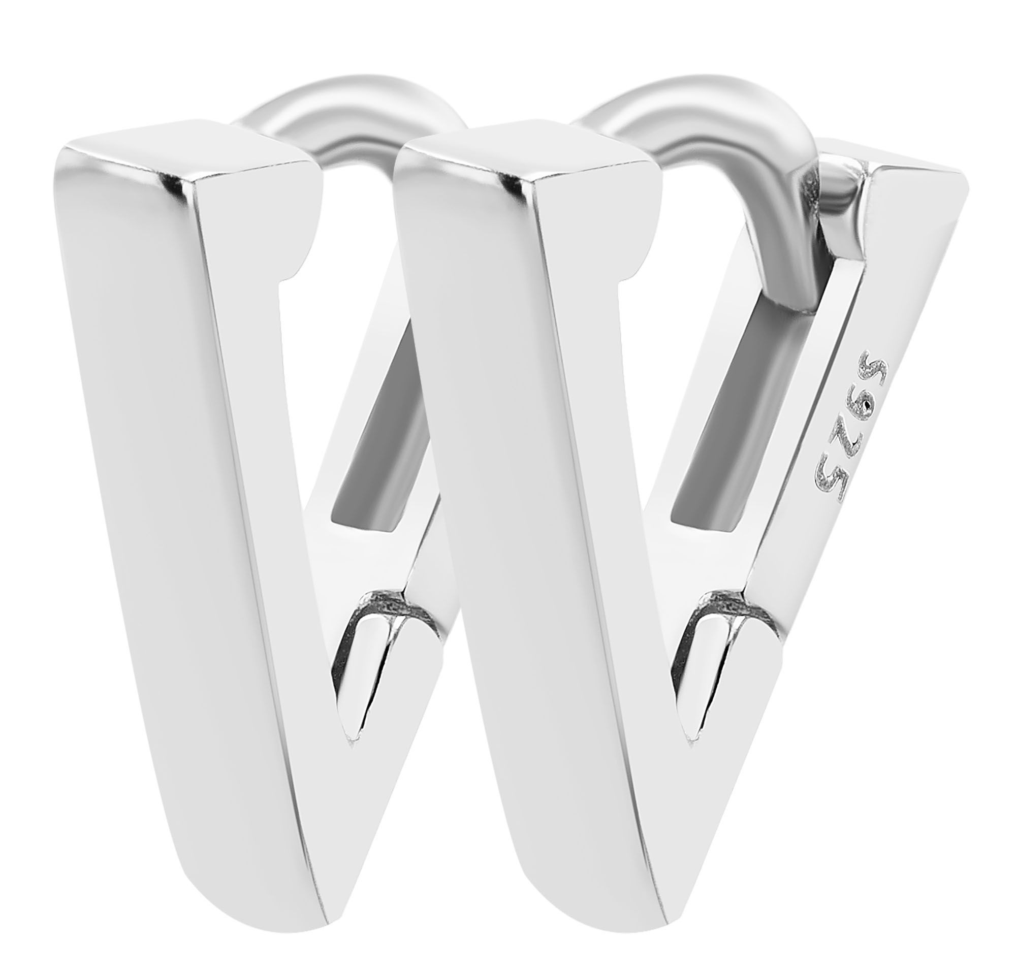 Adelia´s Paar Ohrhänger "Ohrringe aus 925 Silber" Ideal zum Verschenken – schlicht und stilvoll