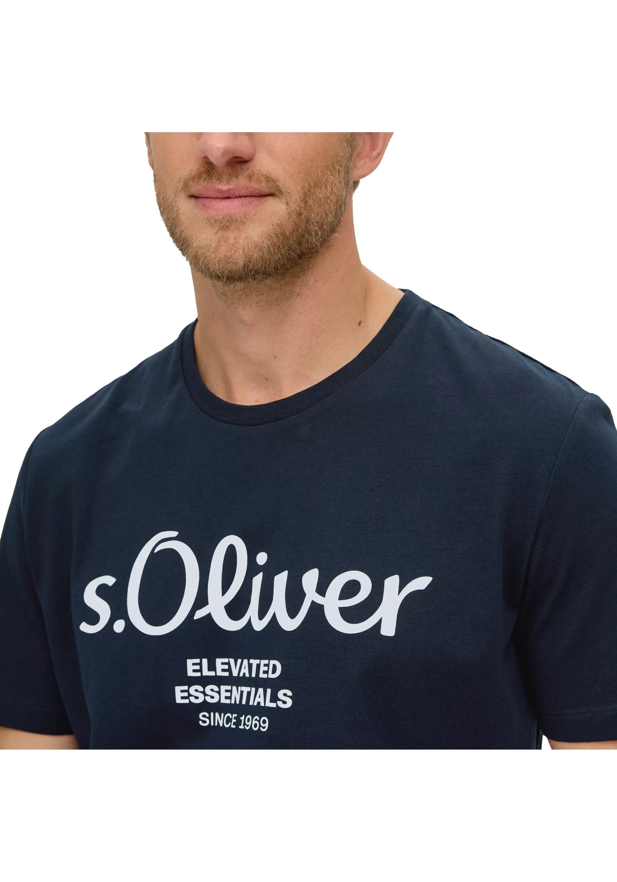 s.Oliver T-Shirt »T-Shirt Logo T-Shirt 1er Pack«