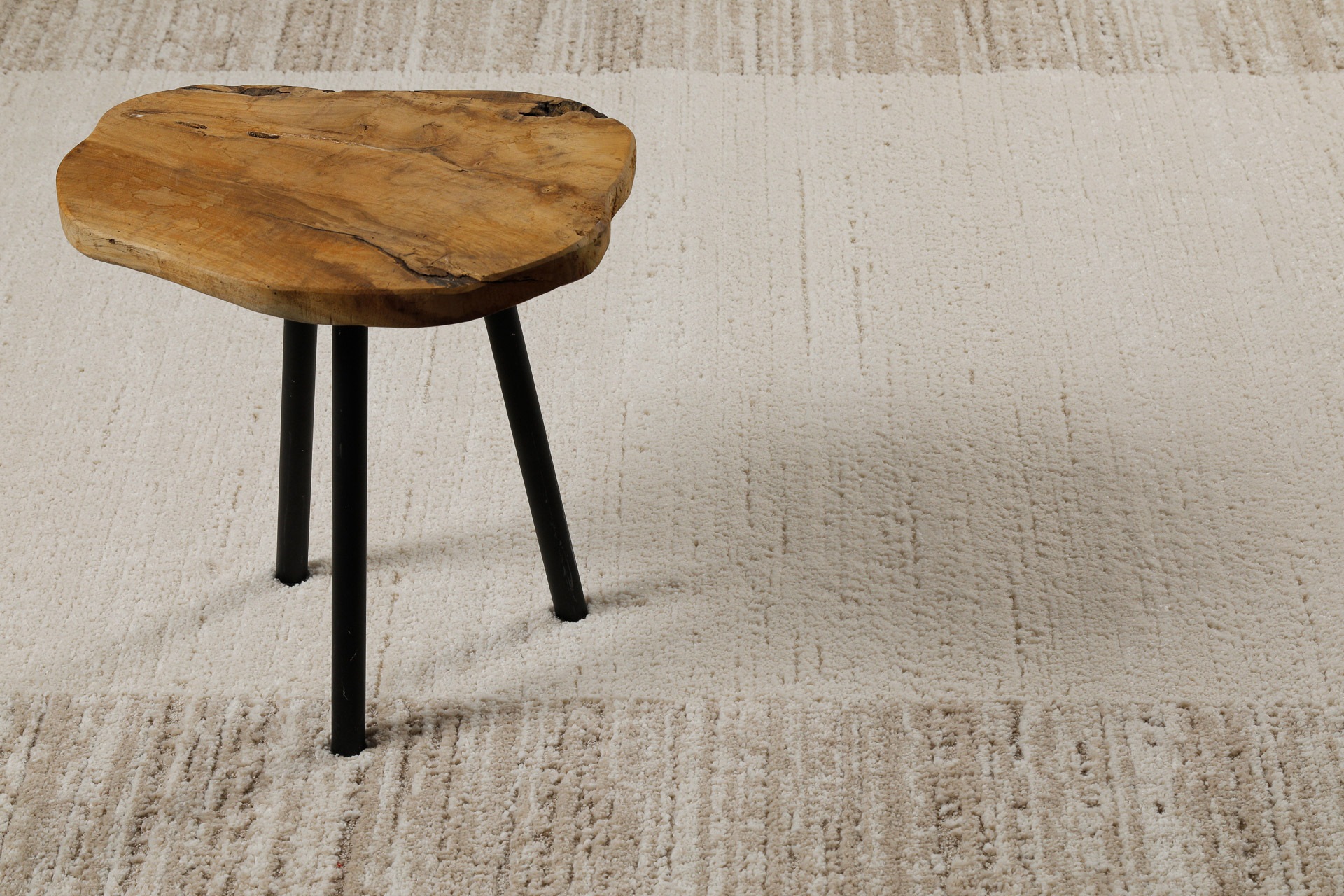 Wecon home Teppich »Thorben«, rechteckig, 18 mm Höhe, Gewebt, pflegeleicht, meliertes Design, Bordüre, Scandi, Wohnzimmer
