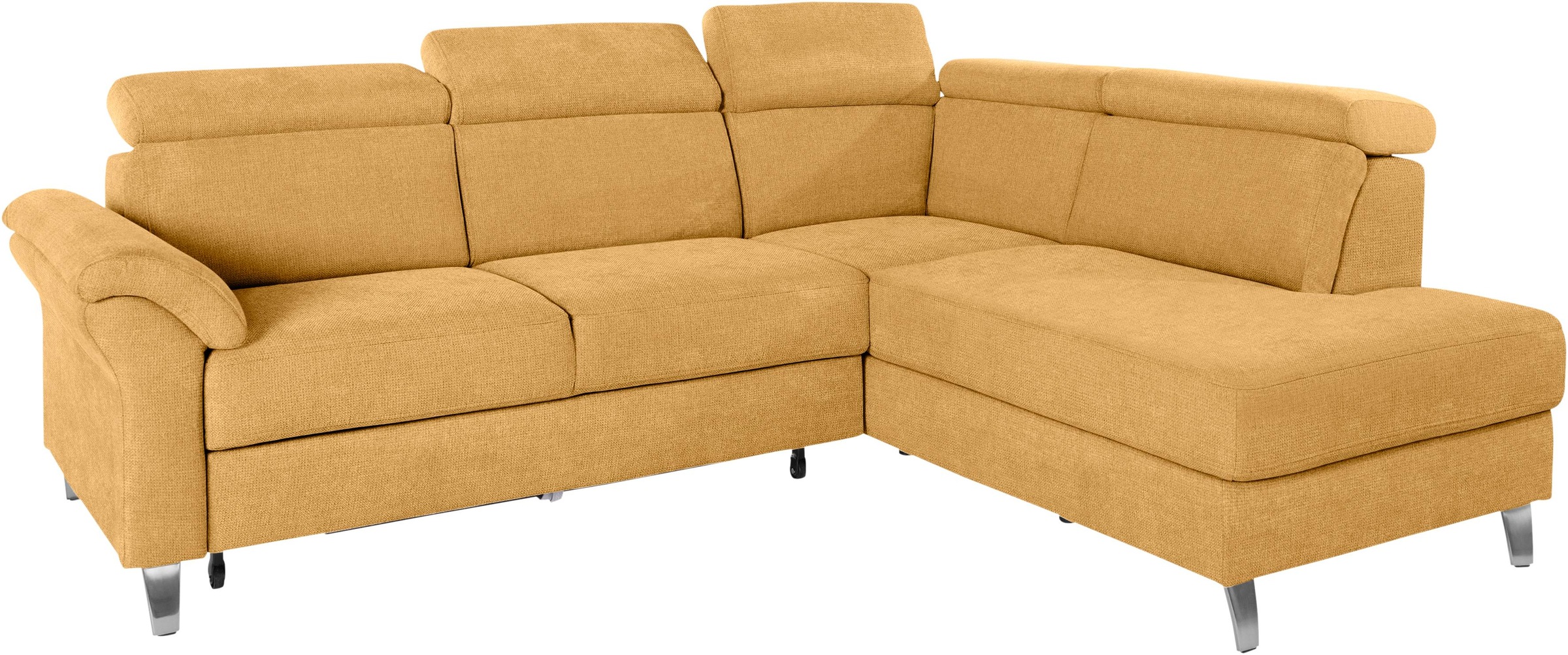 sit&more Ecksofa »Arngast L-Form«, inklusive Kopfteilverstellung und Federkern