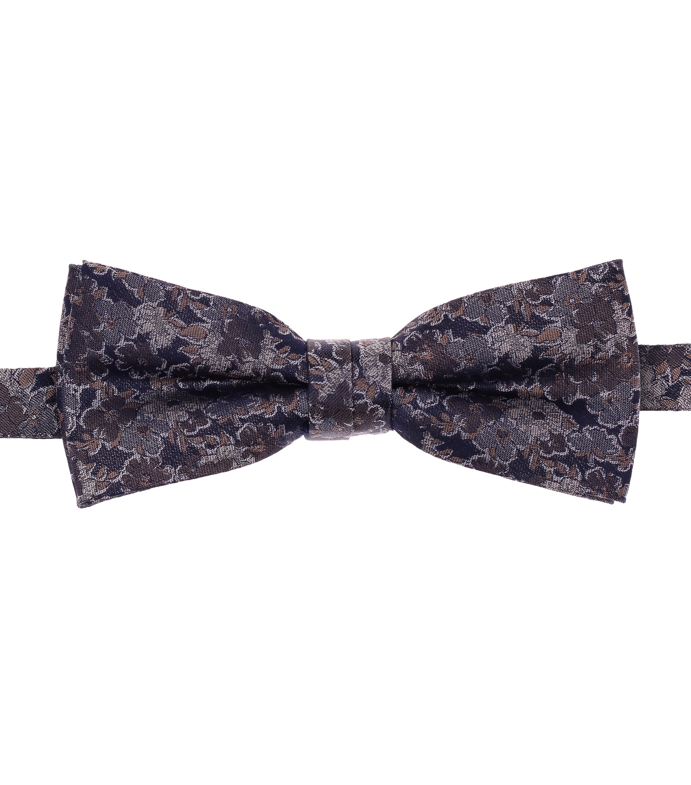 VENTI Herren Fliege "VENTI Fliege Print", beige, 100% Seide, Fliegen
