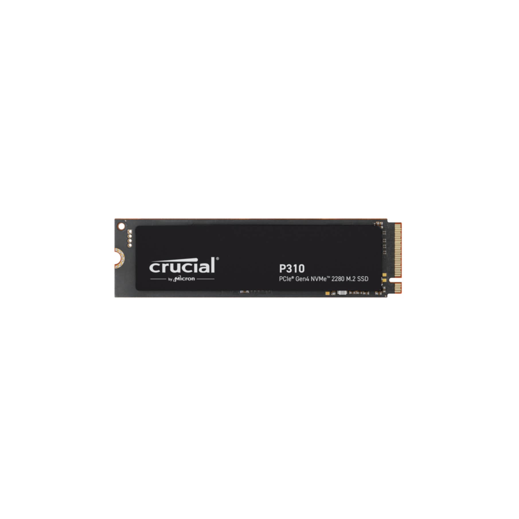 CRUCIAL interne SSD "P310", ohne farbbezeichnung, B:9,5cm H:1,5cm T:14cm, Festplatten
