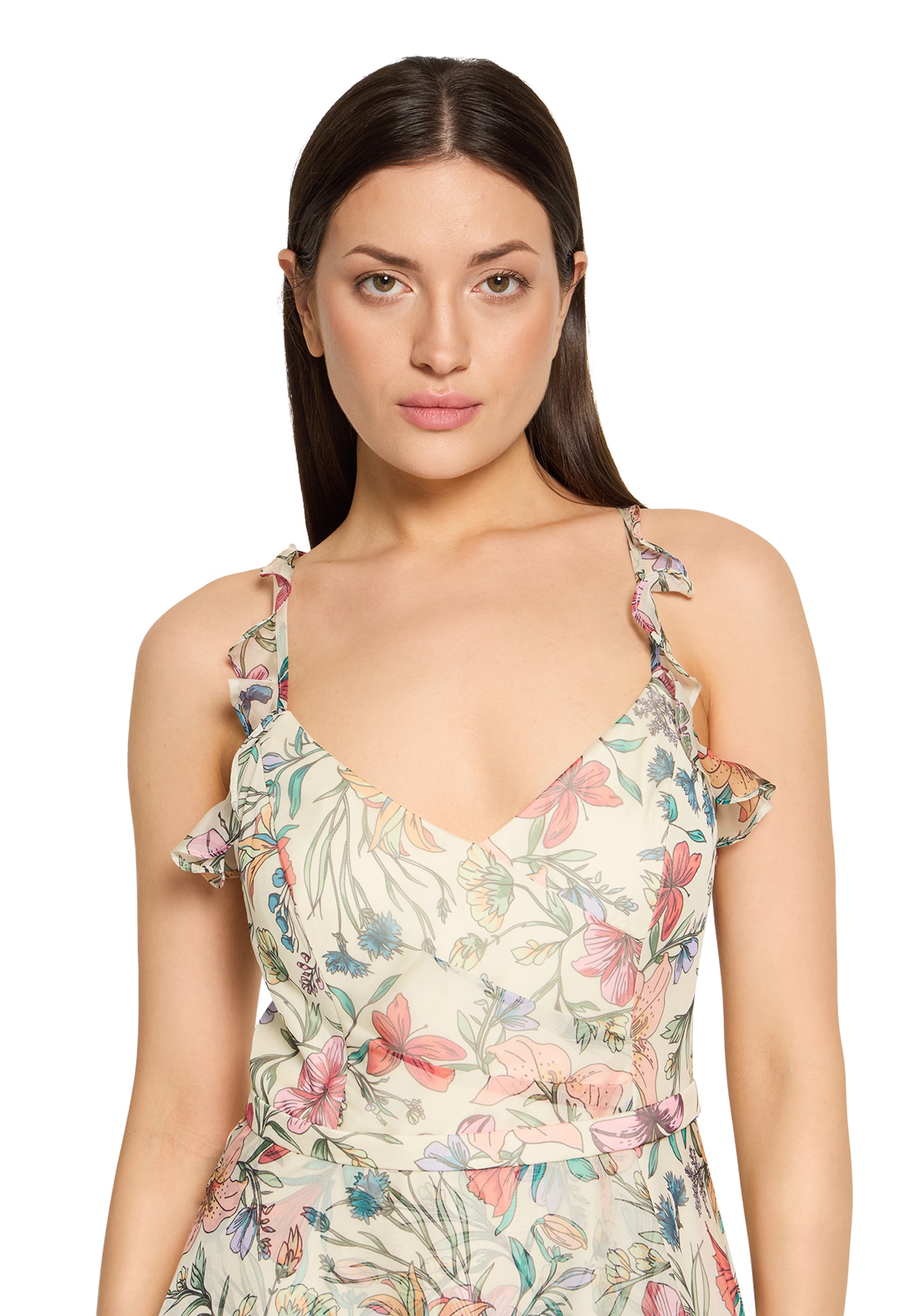 Vera Mont Abendkleid »Damen mit Volant« Ohne Tasche
