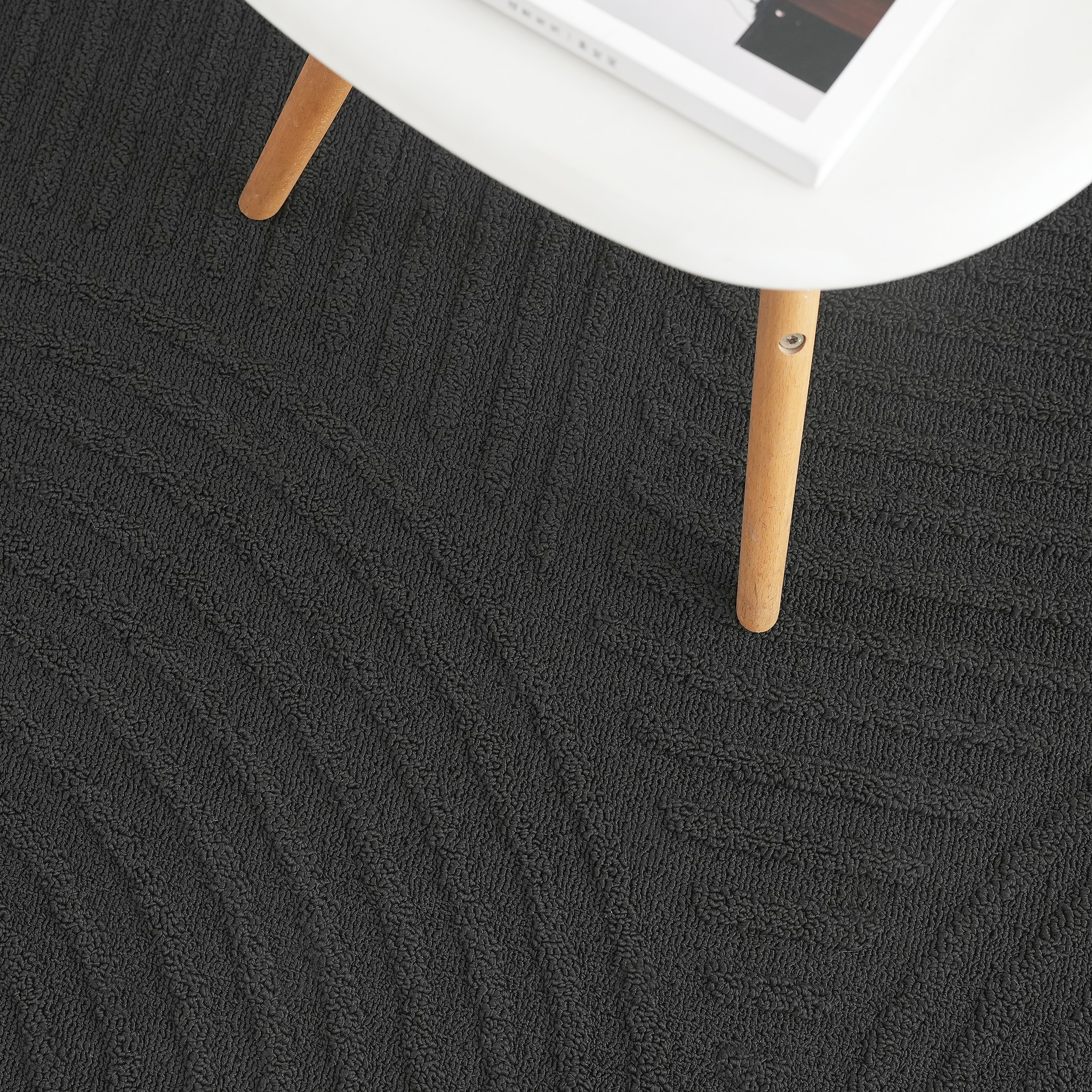 my home Teppich »Jola Hoch-Tief-Design, Scandi-Look, Zen«, rechteckig, 7 mm Höhe, Boho, Modern, 3D, Wohnzimmer, Schlafzimmer, wasserabweisend