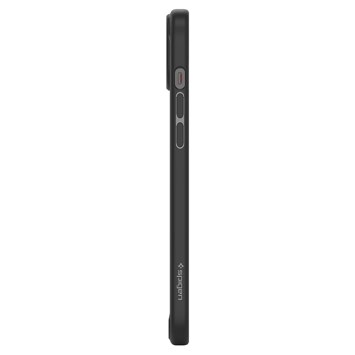 Spigen Backcover »Spigen Ultra Hybrid for iPhone 15 Matte black«, Apple iPhone 15