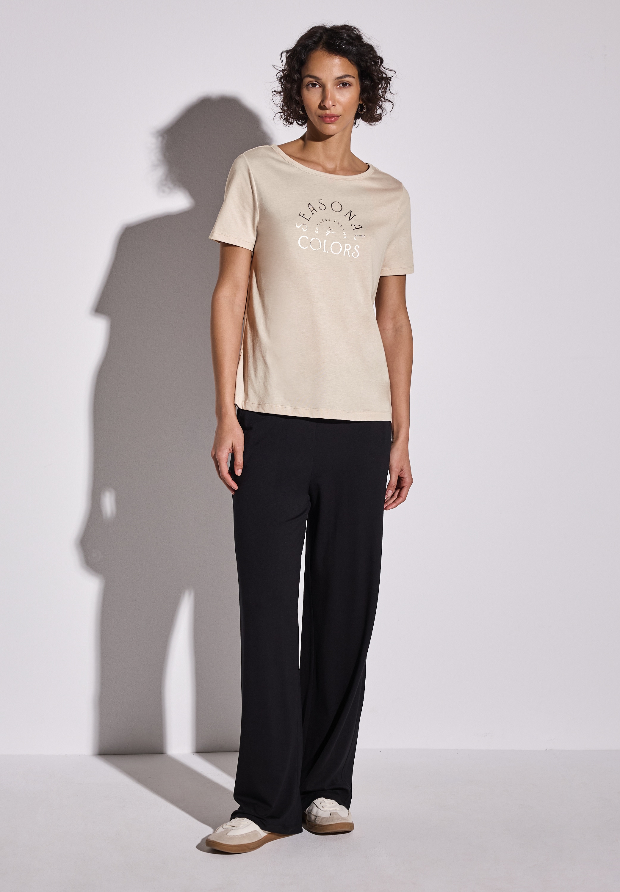 STREET ONE Print-Shirt, mit Rundhalsausschnitt