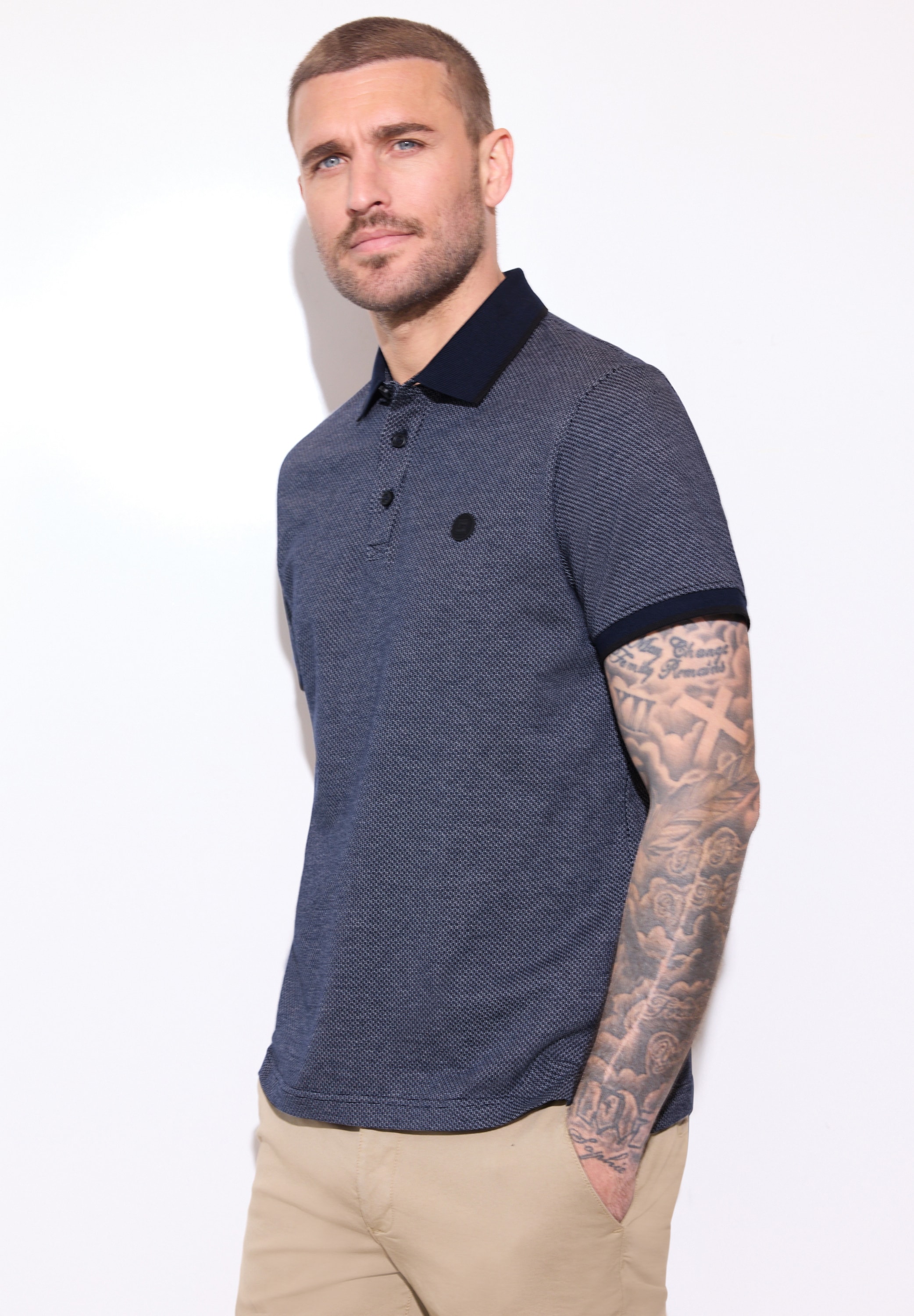 STREET ONE MEN aus reiner Baumwolle