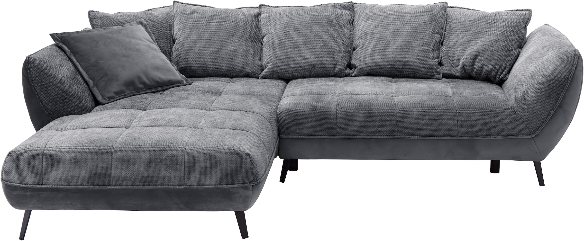 exxpo - sofa fashion Ecksofa "Midway Easy-Lift-Bettfunktion, 15cm bodenfrei günstig online kaufen