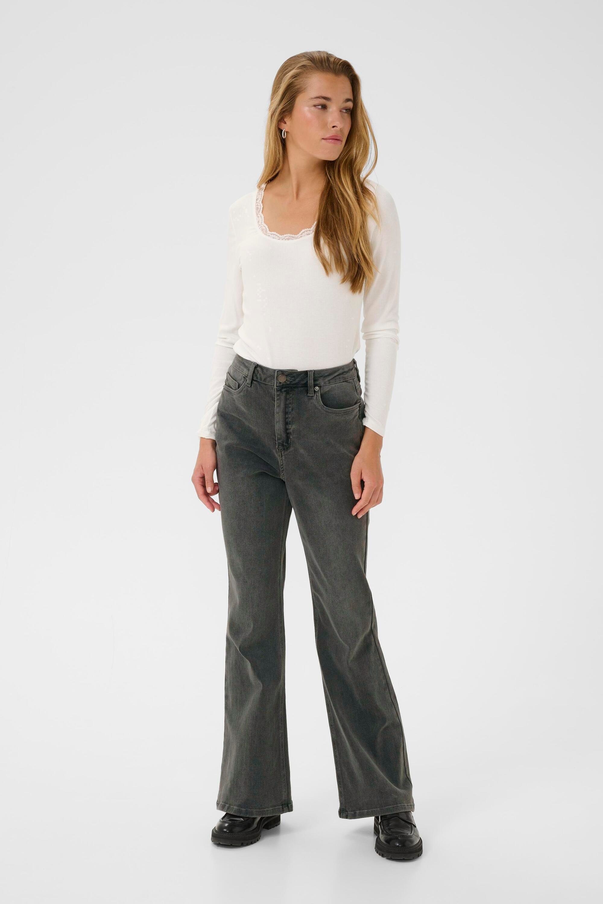 KAFFE Regular-fit-Jeans »Damen Jeans KAsinem«