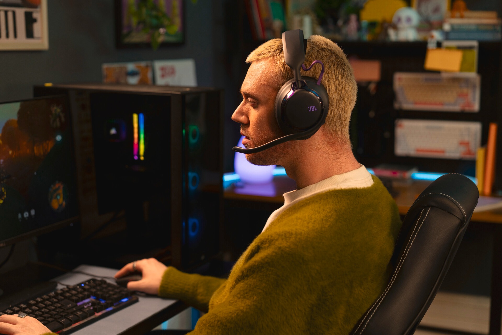 JBL Gaming-Headset »Quantum 850« A2DP Bluetooth Freisprechfunktion