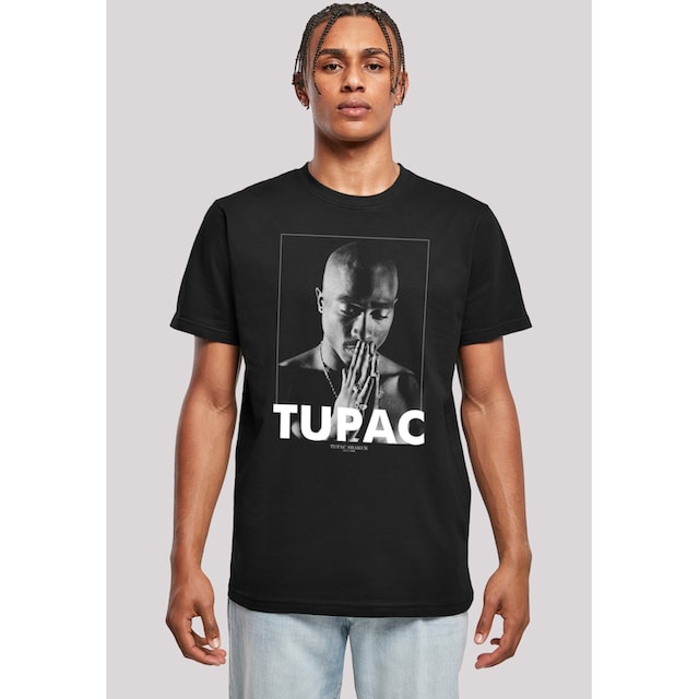 Black Friday F4NT4STIC T-Shirt »Tupac Shakur Praying«, Print | BAUR