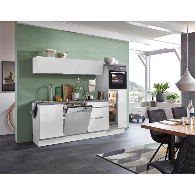 OPTIFIT Küchenzeile »Tara«, ohne E-Geräte, mit Vollauszug und  Soft-Close-Funktion, Breite 240 cm kaufen | BAUR