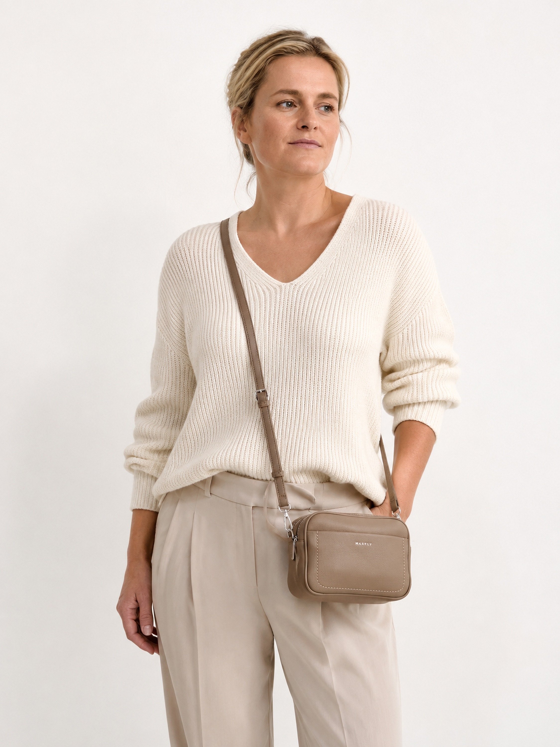 COLLEZIONE ALESSANDRO Umhängetasche »Praktisch« kleine Crossbody Bag mit vielen Fächern