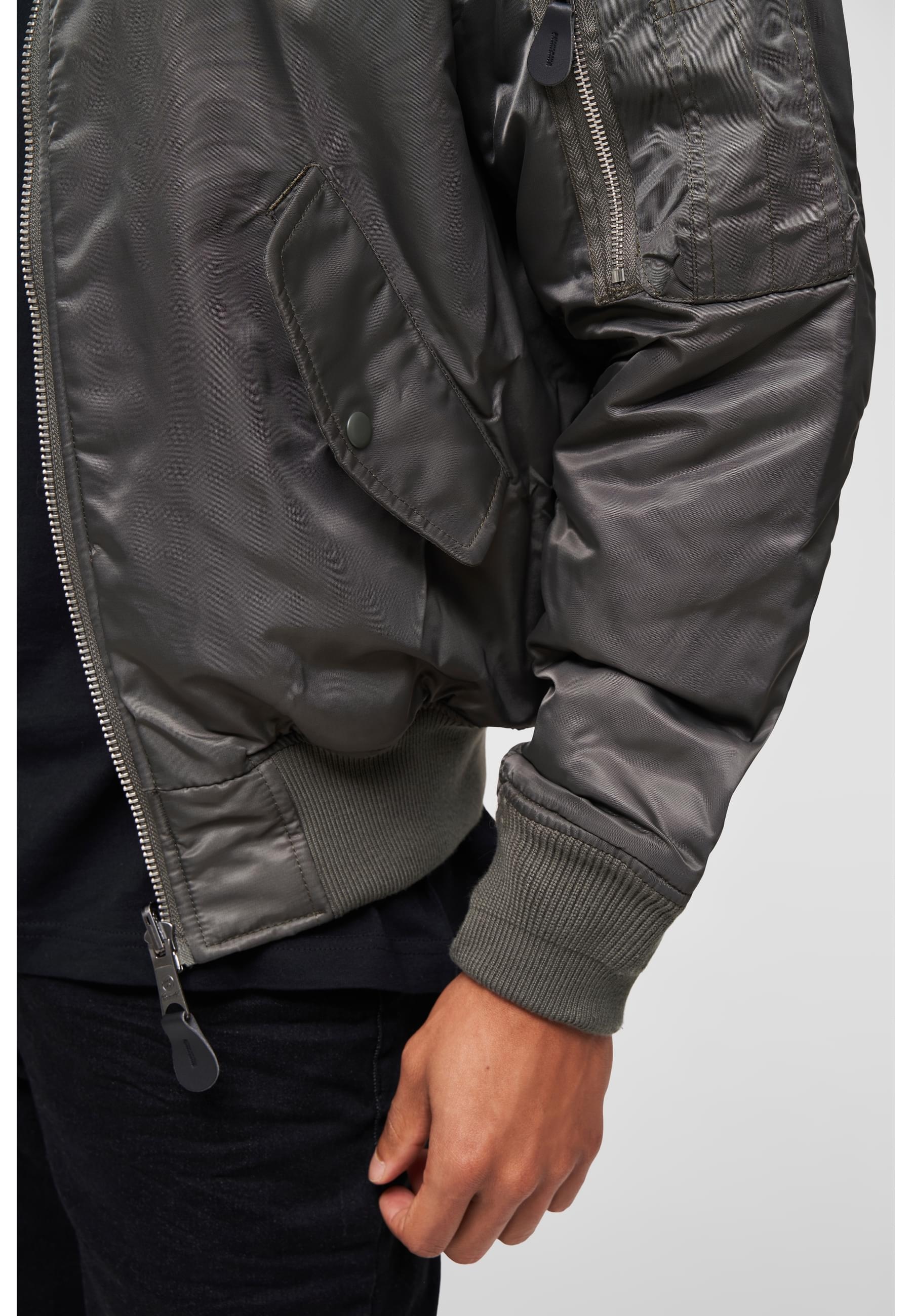 Brandit Anorak »Brandit Herren MA1 Bomber Jacket«, (1 St.), ohne Kapuze