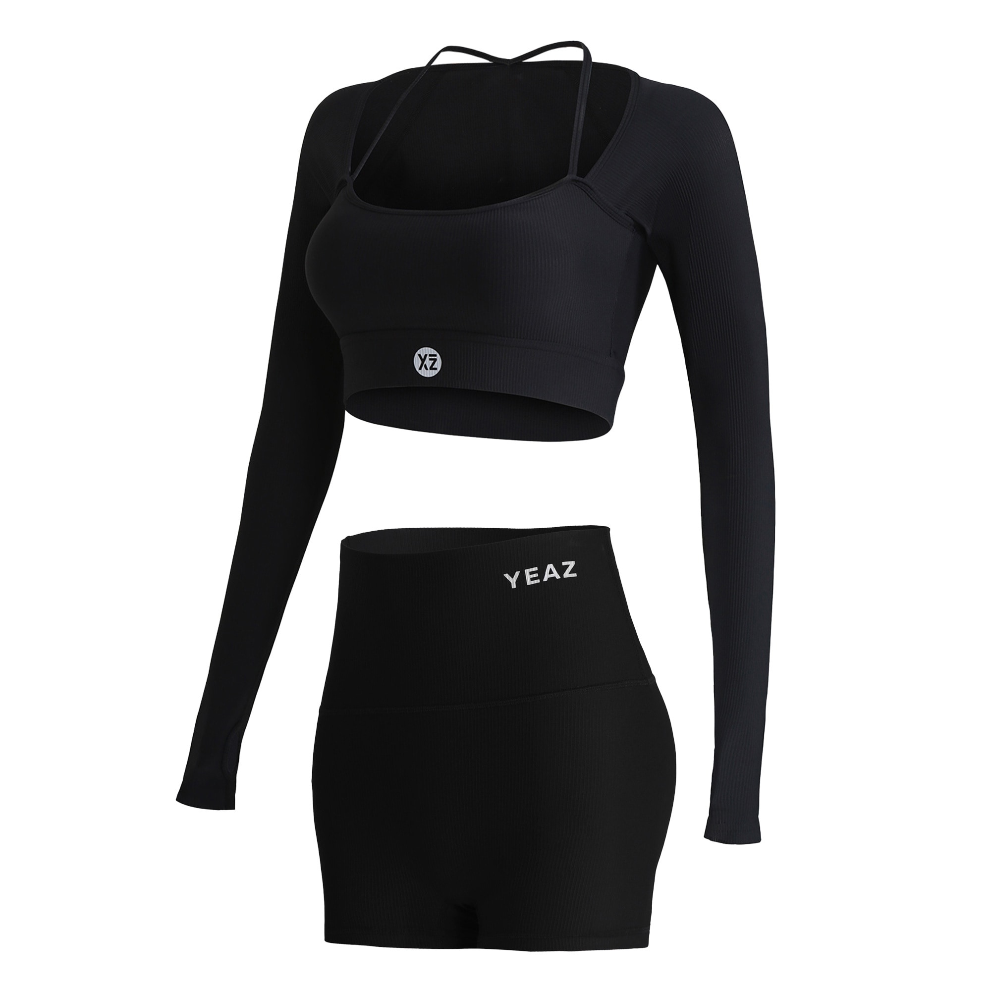YEAZ Shorts "SET Long Top + Shorts CLUB LEVEL" günstig online kaufen