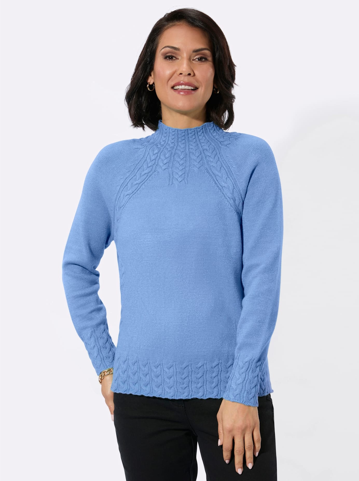 Casual Looks Stehkragenpullover "Stehkragen-Pullover"