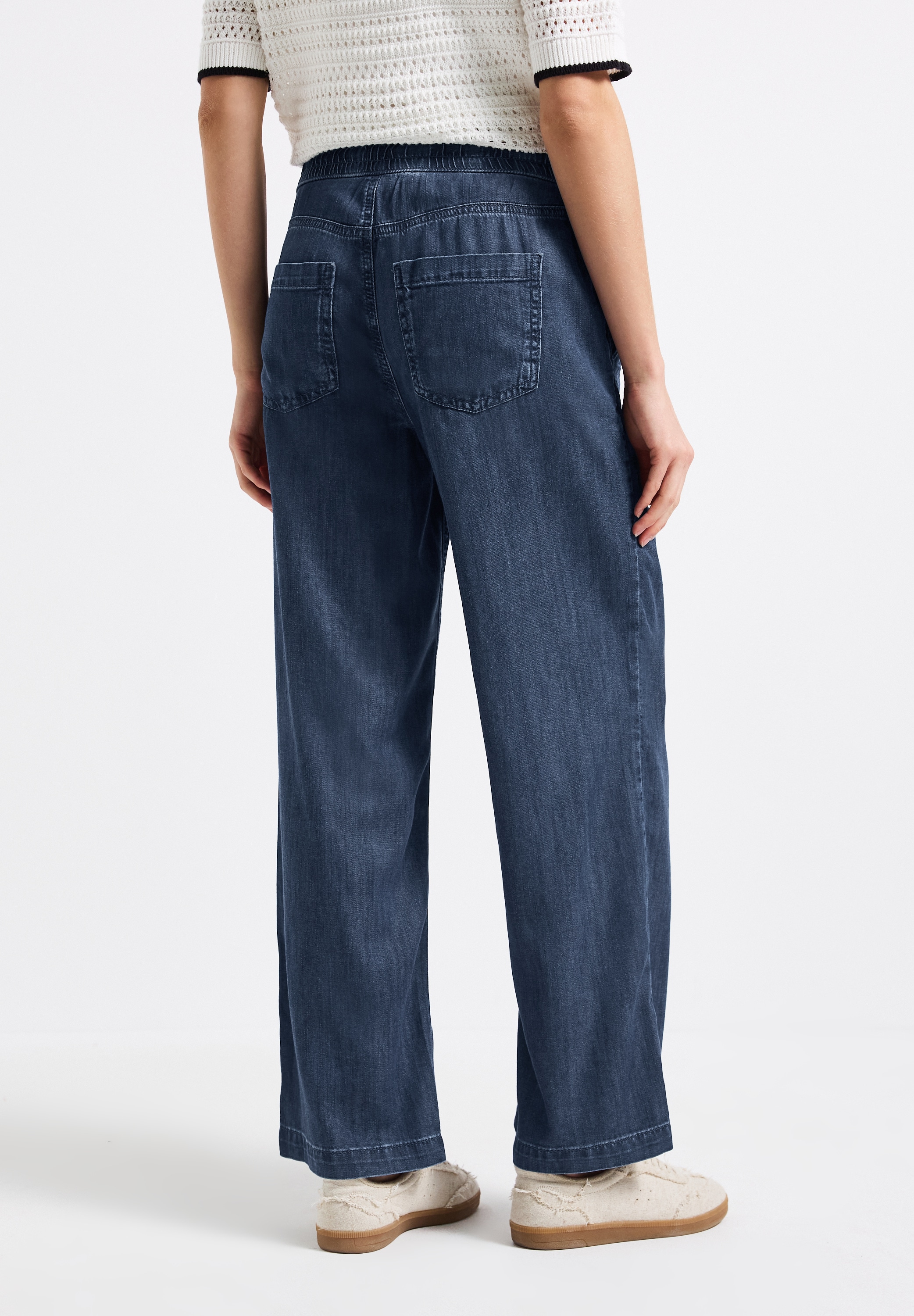 STREET ONE Loose-fit-Jeans, High Waist günstig online kaufen