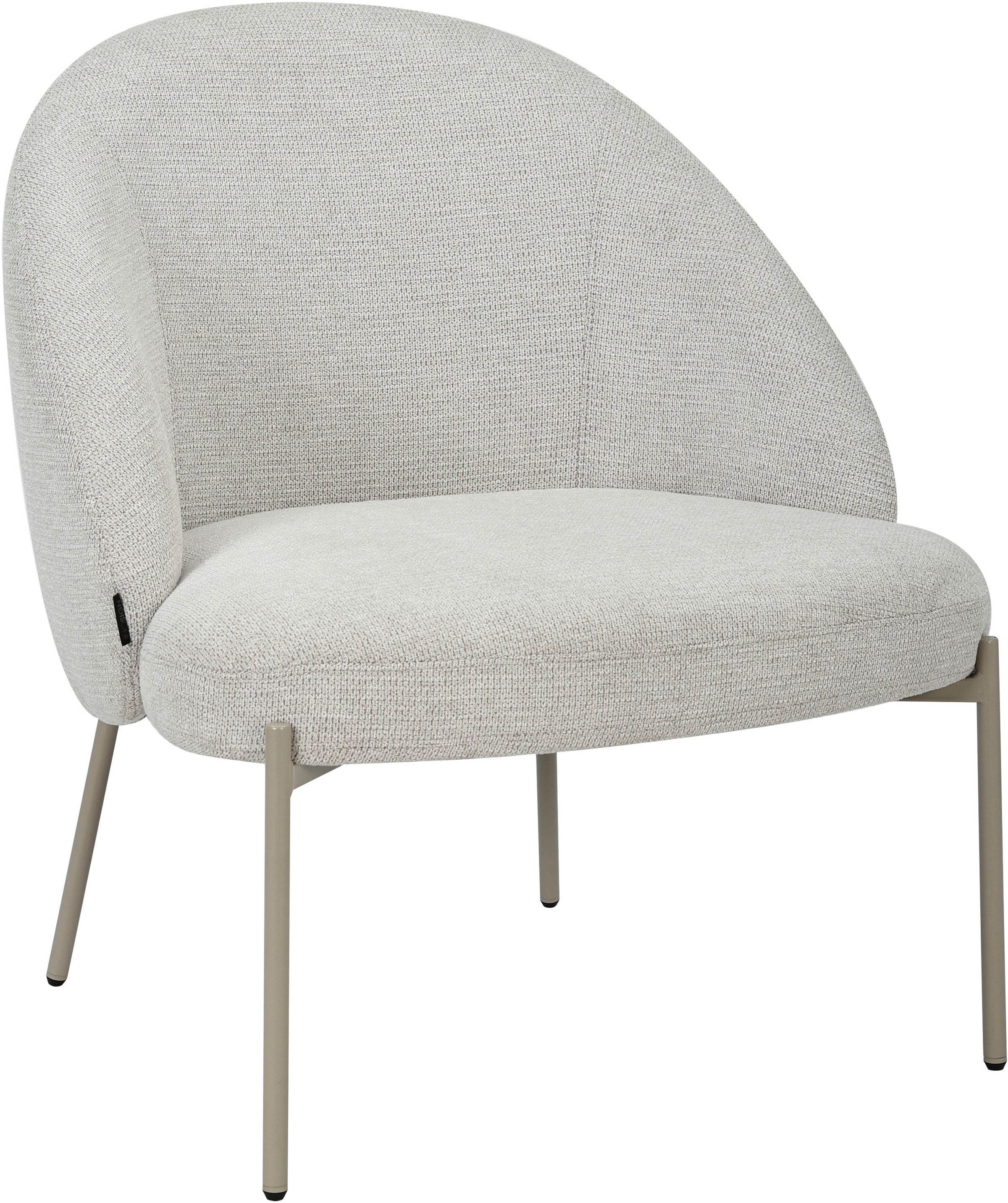 INOSIGN Loungesessel "MOVILLE Designstuhl mit filigranen Metallbeinen", Coc günstig online kaufen