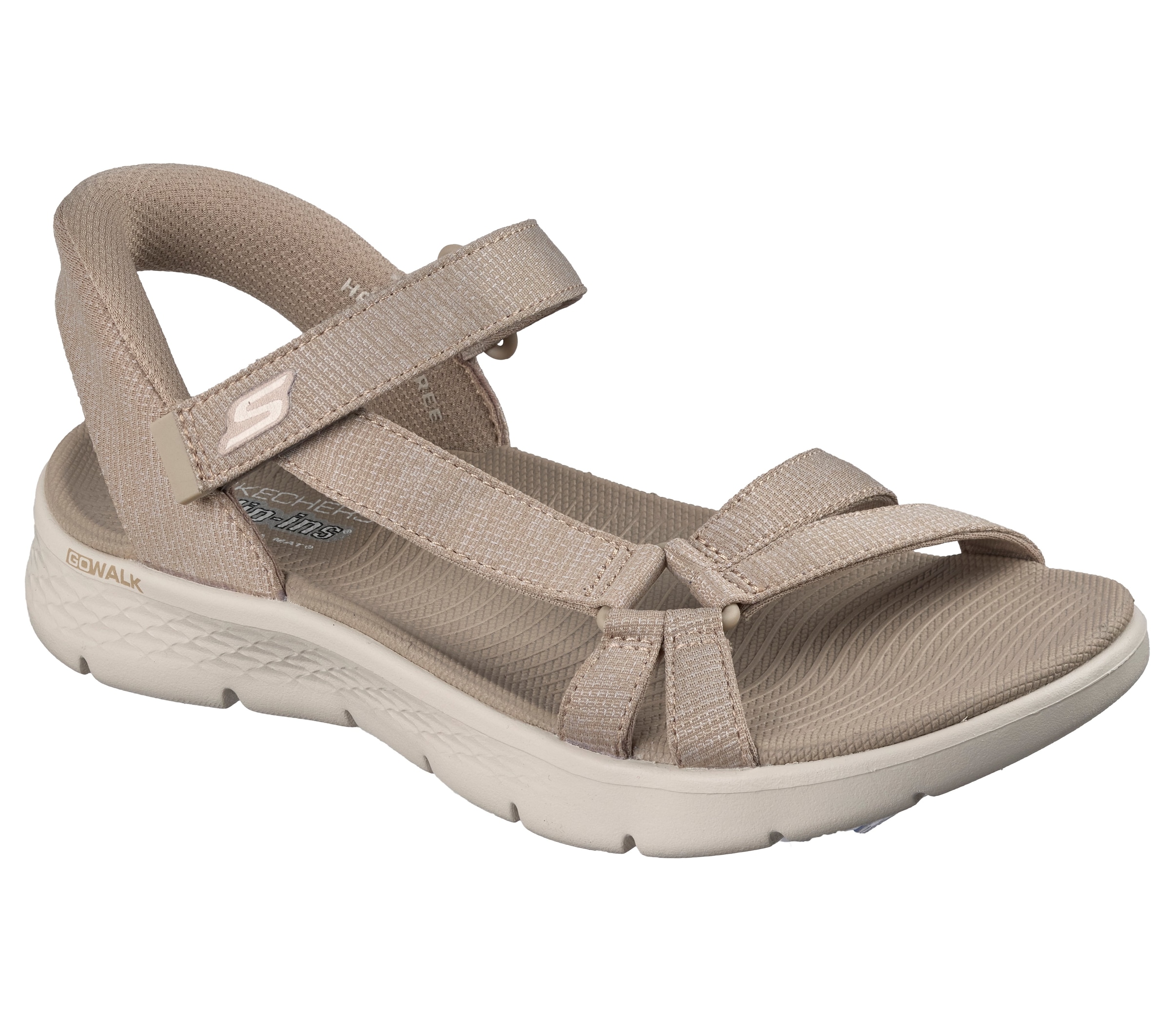 Skechers Sandale »GO WALK FLEX SANDAL-ILLUMINATE«  Sandalette, Trekking Sandale mit Gogo Mat Fußbett