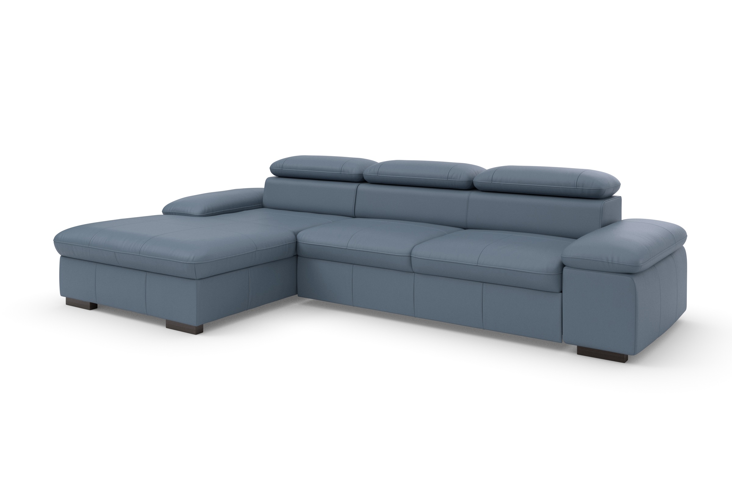 Home Affaire Alberto Corner Sofa Blue 8