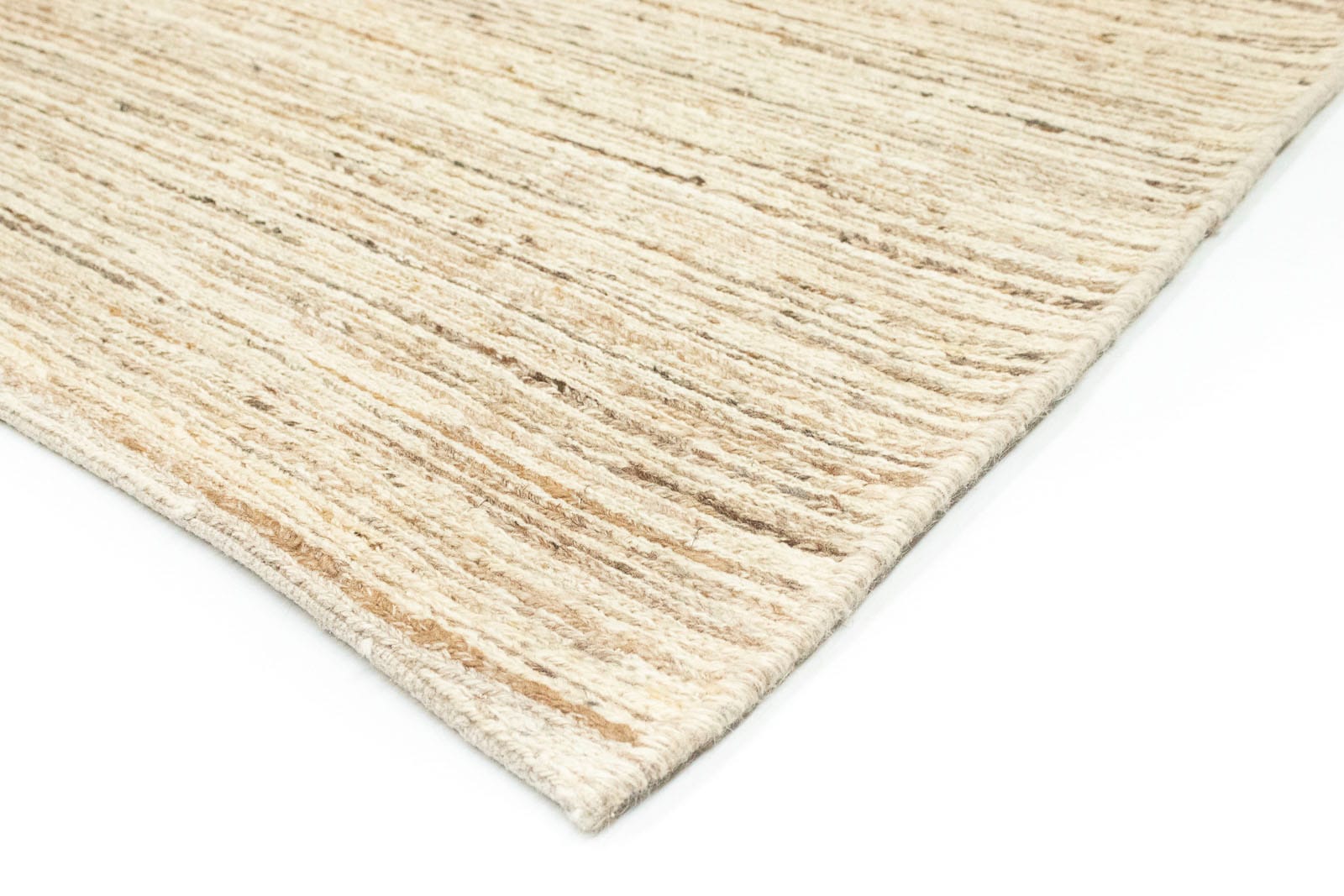 morgenland Wollteppich »Gabbeh Teppich handgeknüpft BAUR | rechteckig, naturweiß«, handgeknüpft
