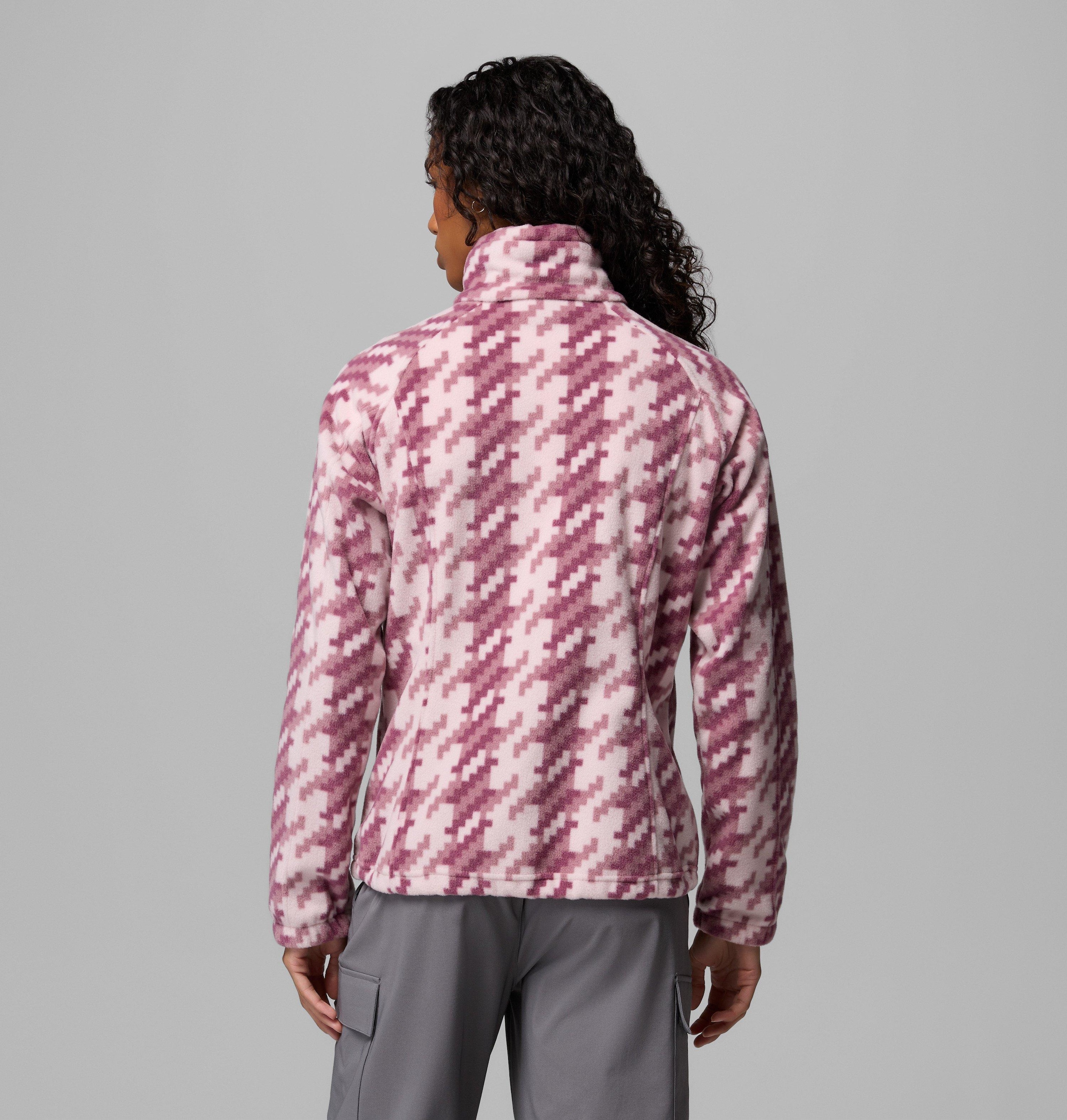 Columbia Fleecejacke »Benton Springs Printed Full Zip« mit Reißverschluss, wasserabweisend, windabweisend, atmungsaktiv