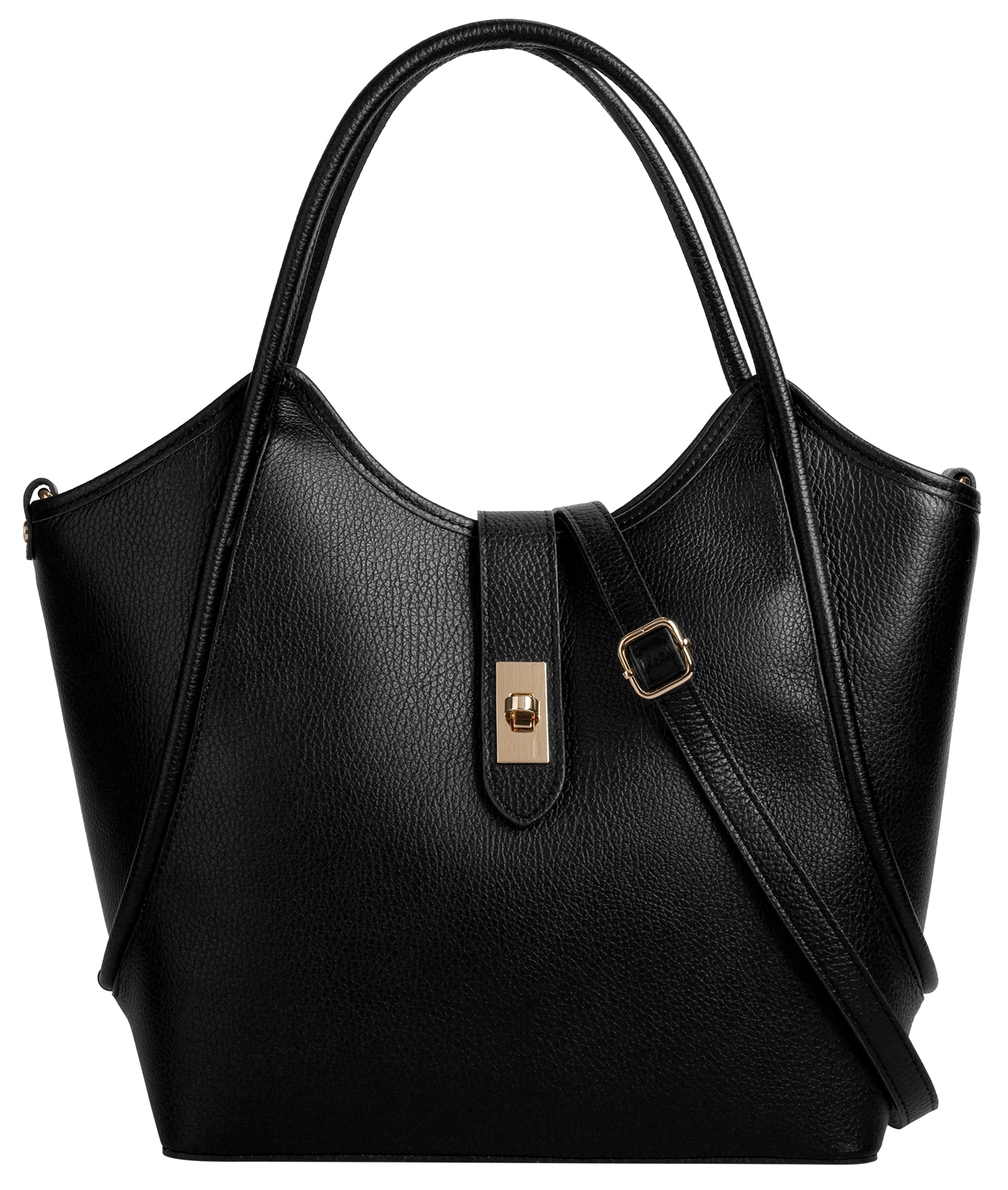 forty "CALDRINA - L" echt Leder, Made in Italy