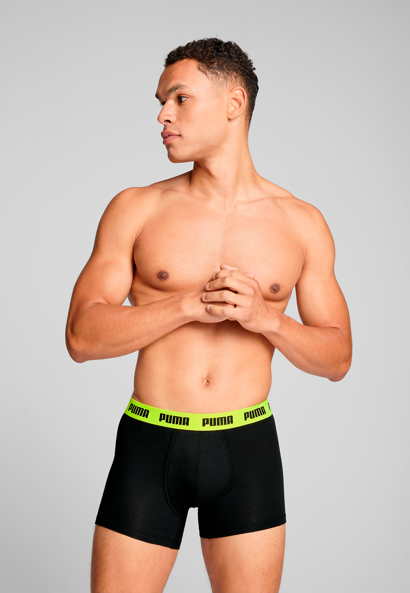 PUMA Boxershorts "PUMA MEN EVERYDAY BOXERS 3P", (3er Pack), mit Komfortbund günstig online kaufen