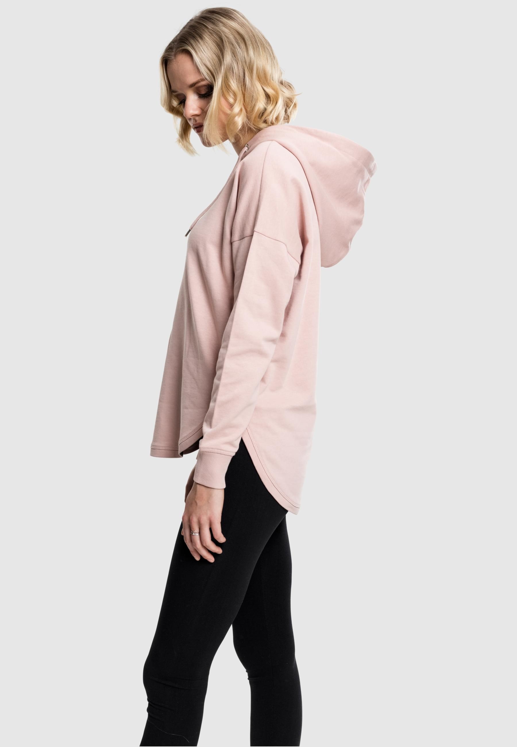 URBAN CLASSICS Rundhalspullover »Urban Classics Damen Ladies Oversized Terry Hoody«, (1 tlg.)