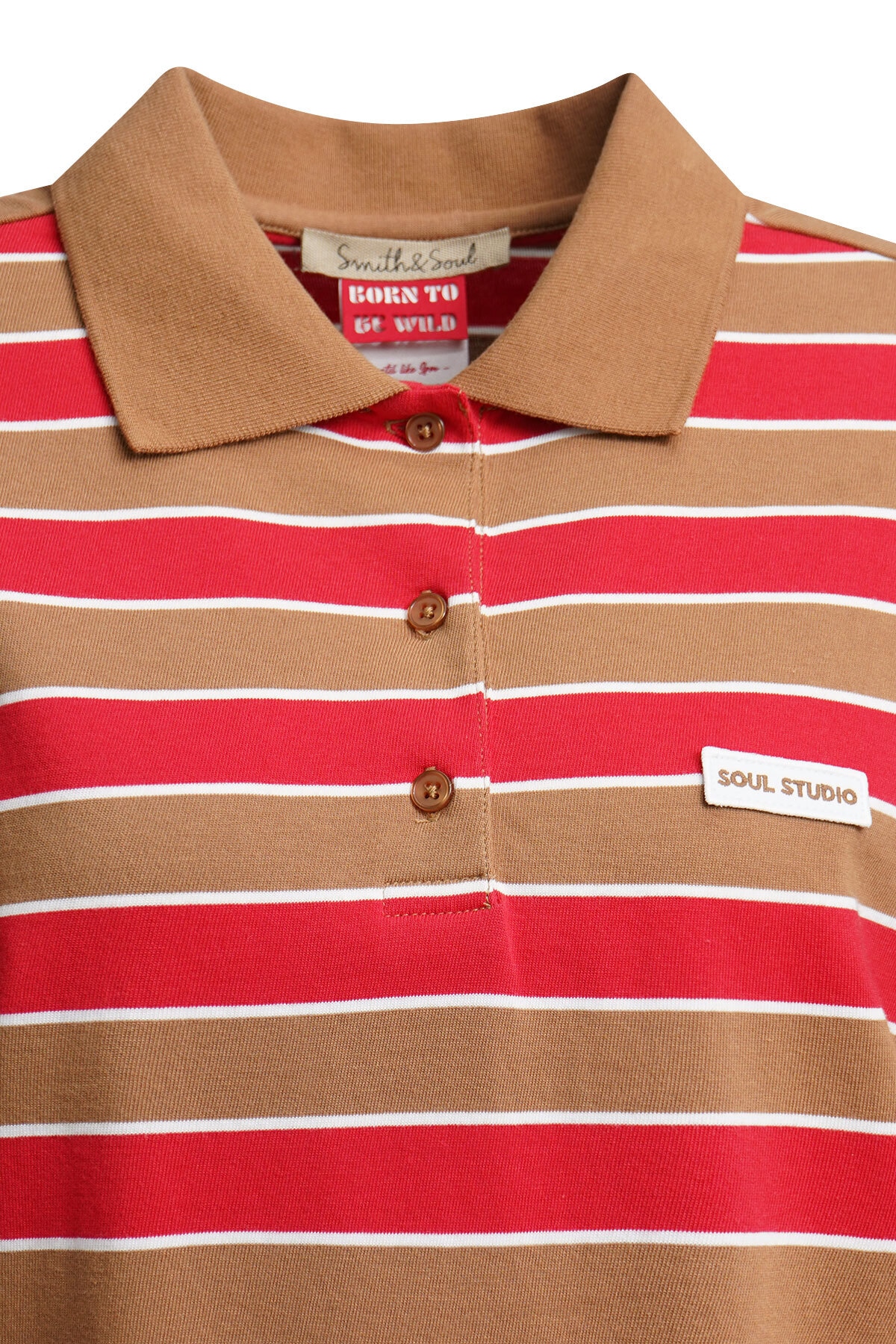 Smith & Soul Langarmshirt mit modischen Streifen