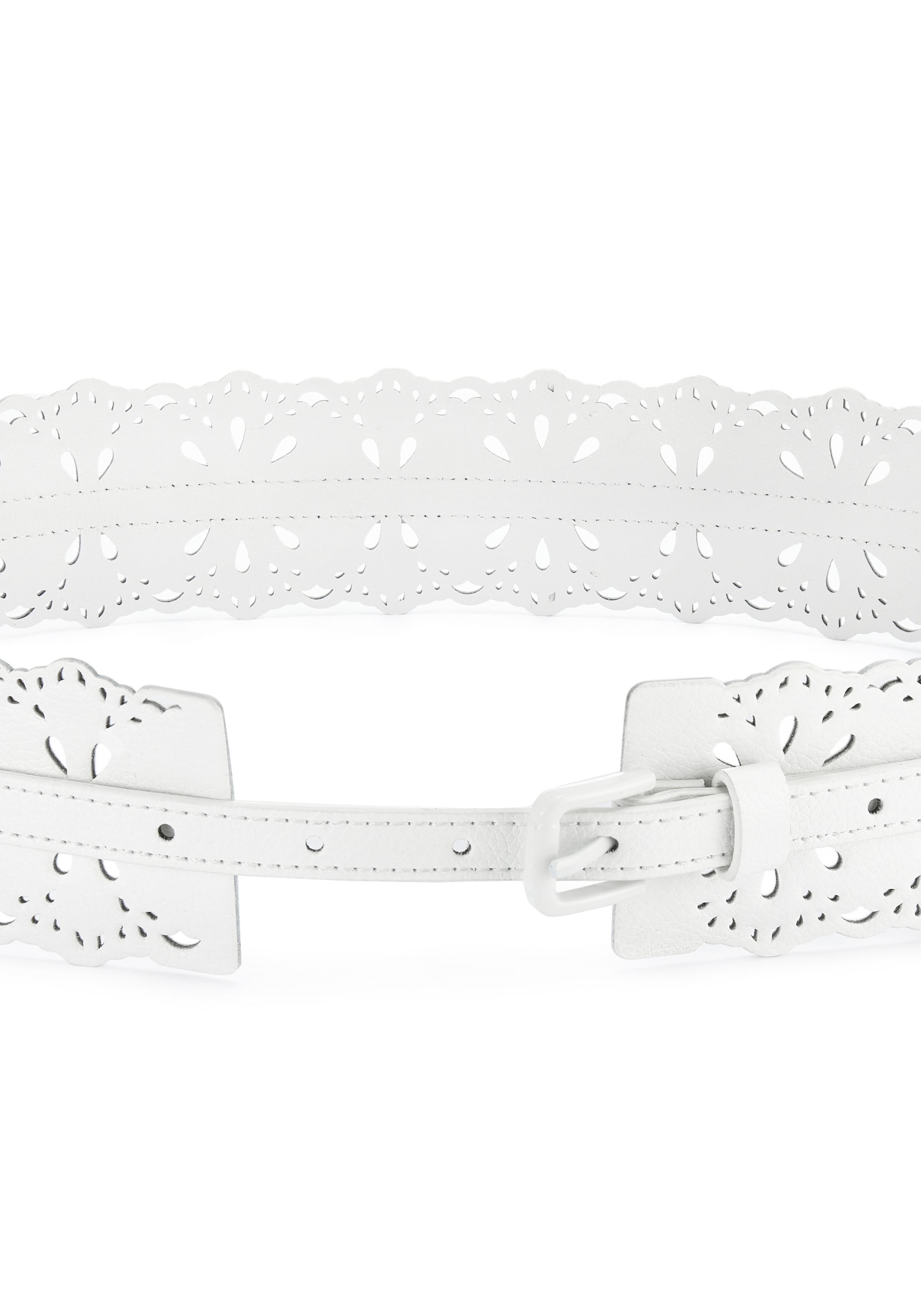 LASCANA Taillengürtel »Cut-Out-Gürtel« mit trendigen Cut-Outs, Gürtel für Kleid & Overall, Bauchgürtel