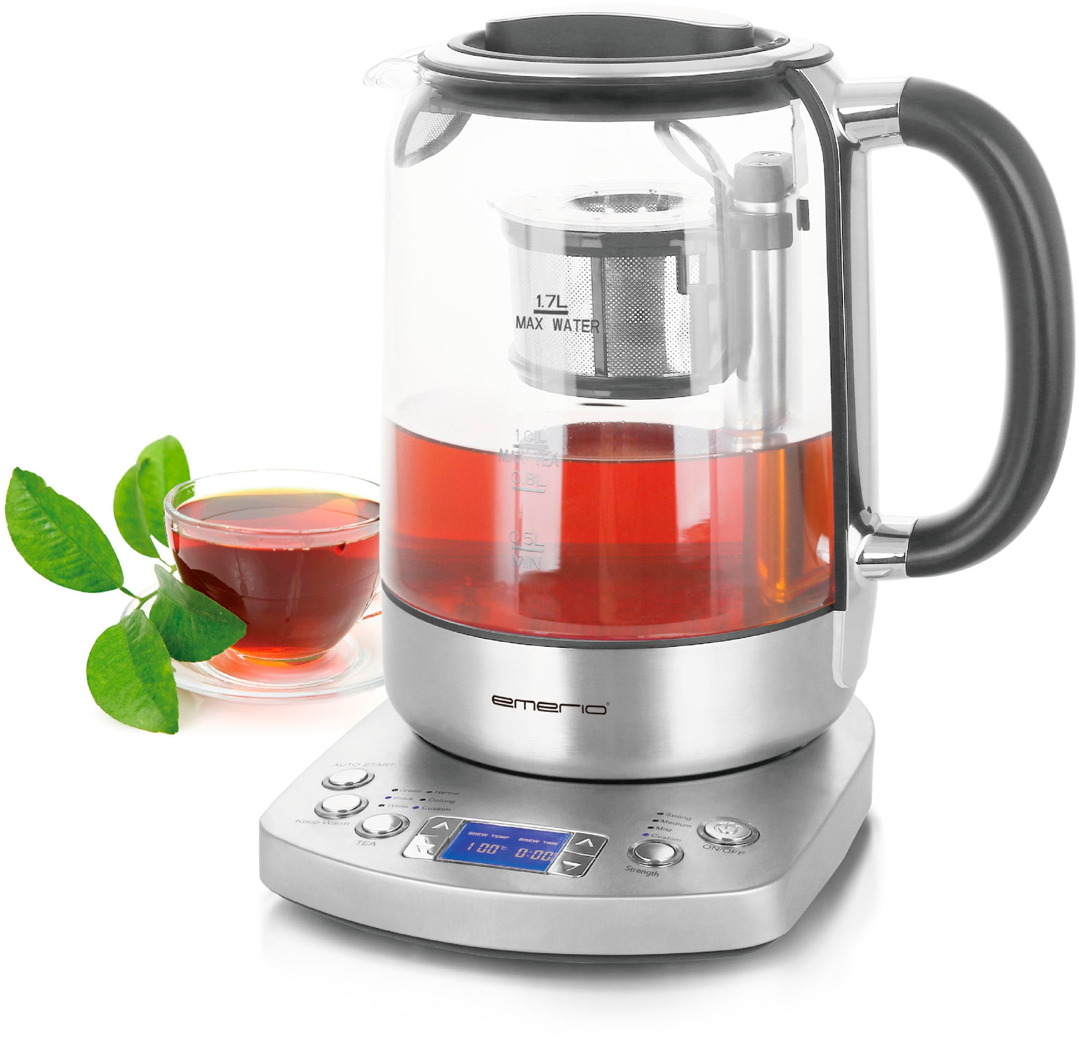 Emerio Wasserkocher »WK-122248«, 1,7 l, 2200 W