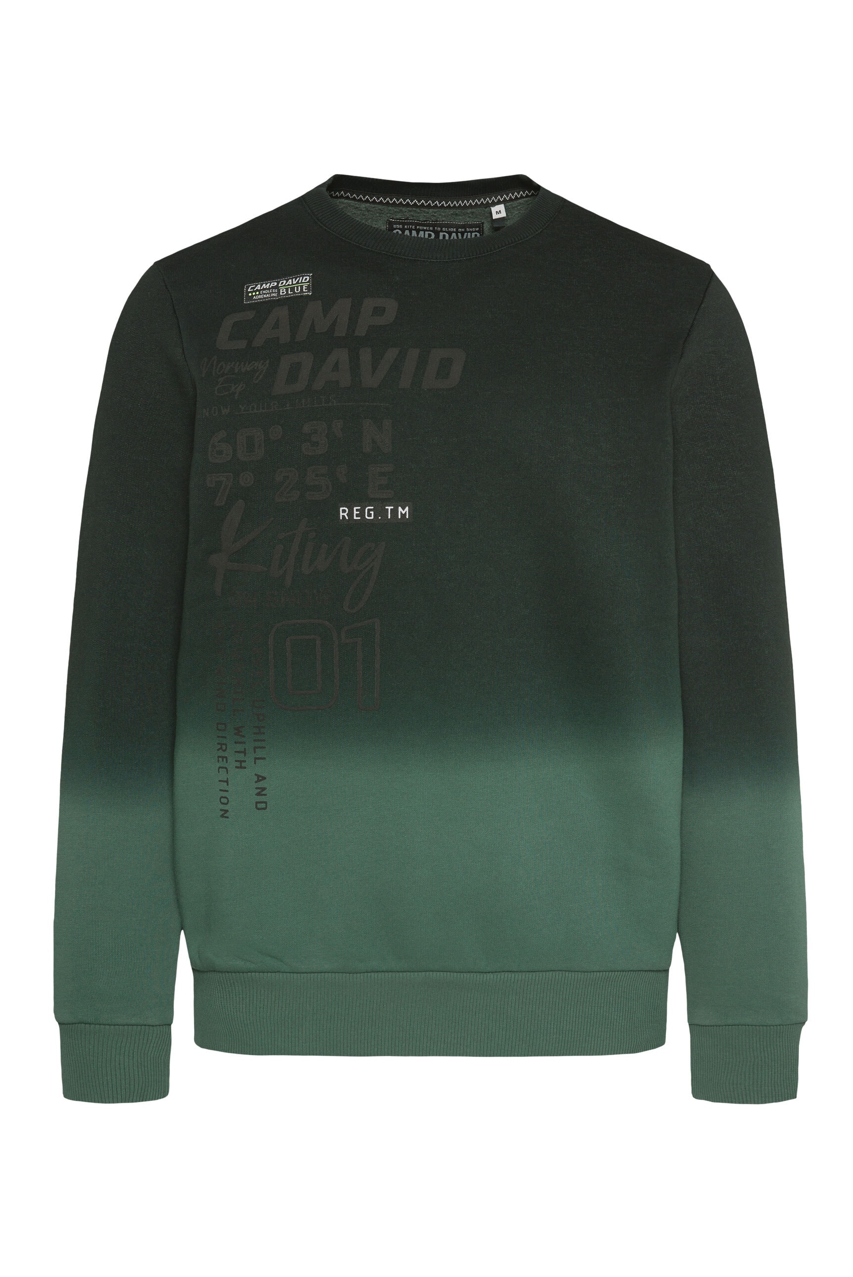 CAMP DAVID Sweater, mit Baumwolle